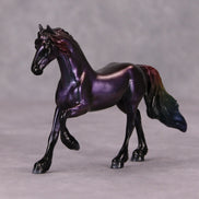 Darkmoon OOAK Deco Rainbow Holo Friesian Chip By Pernille Forsberg Bojsen November 2024