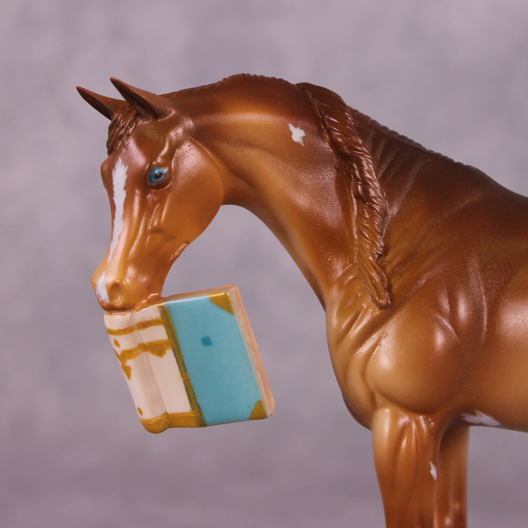 "Eloise" OOAK EFCM Pebble Arabian Mare by Renee Justiss/Ellie Figment Best Offer EQ25 07/15/25