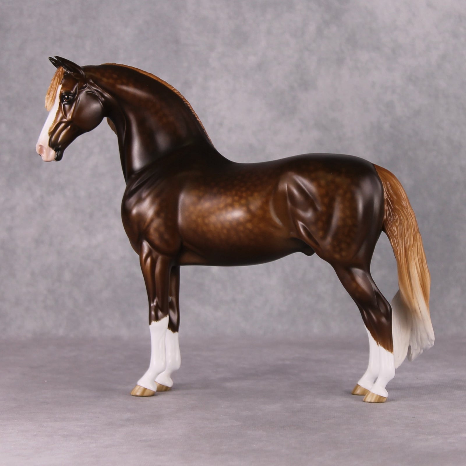 Autumnal OOAK Dappled Liver Chestnut MorganBy Sheryl Leisure Best Offers 11/26/24