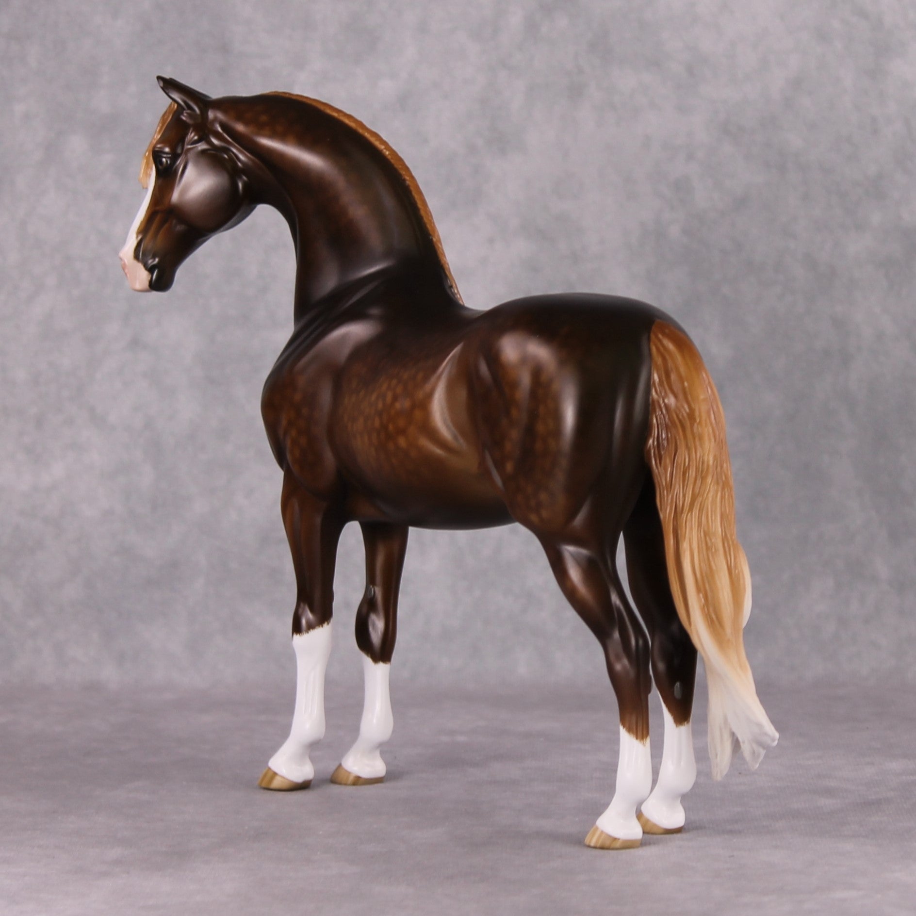 Autumnal OOAK Dappled Liver Chestnut MorganBy Sheryl Leisure Best Offers 11/26/24