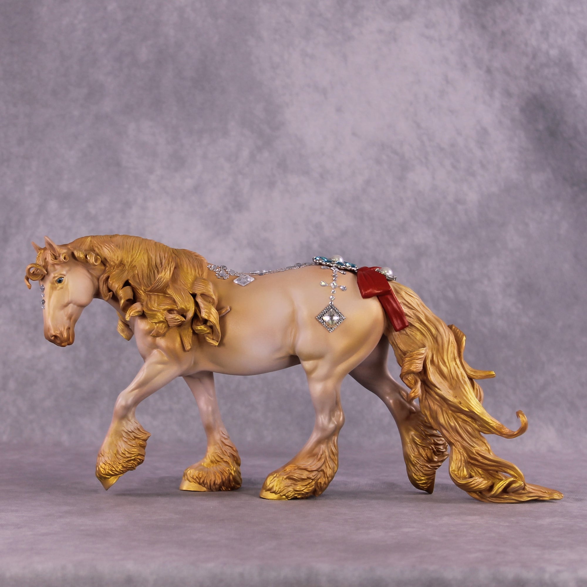 "King George III" OOAK EFCM Irish Cob by Renee Justiss/Ellie Figment Best Offer EQ25 07/15/25