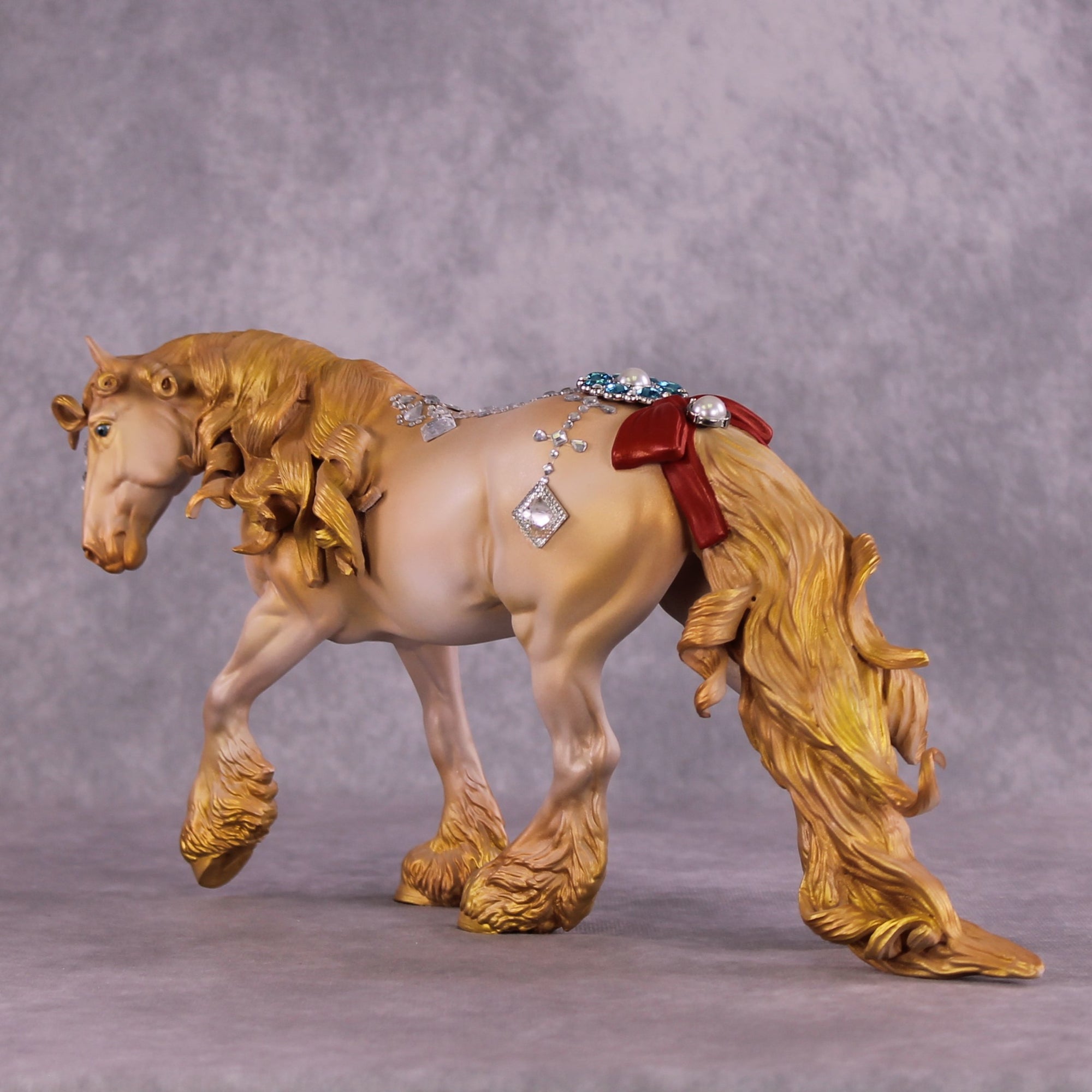 "King George III" OOAK EFCM Irish Cob by Renee Justiss/Ellie Figment Best Offer EQ25 07/15/25