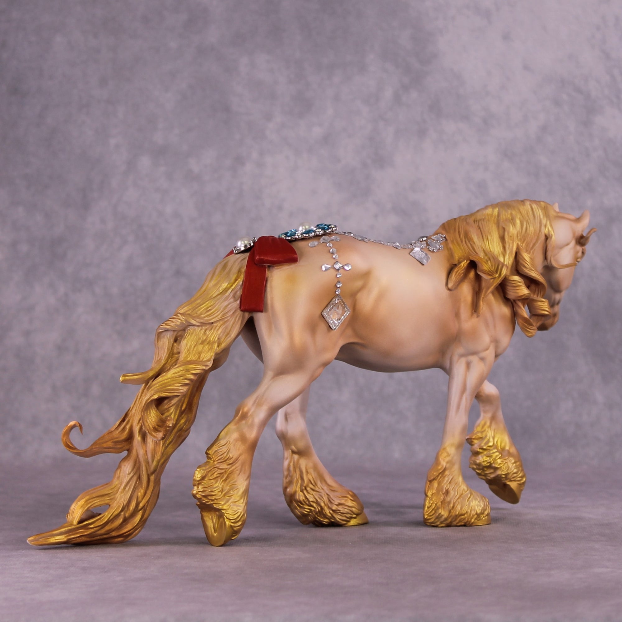 "King George III" OOAK EFCM Irish Cob by Renee Justiss/Ellie Figment Best Offer EQ25 07/15/25