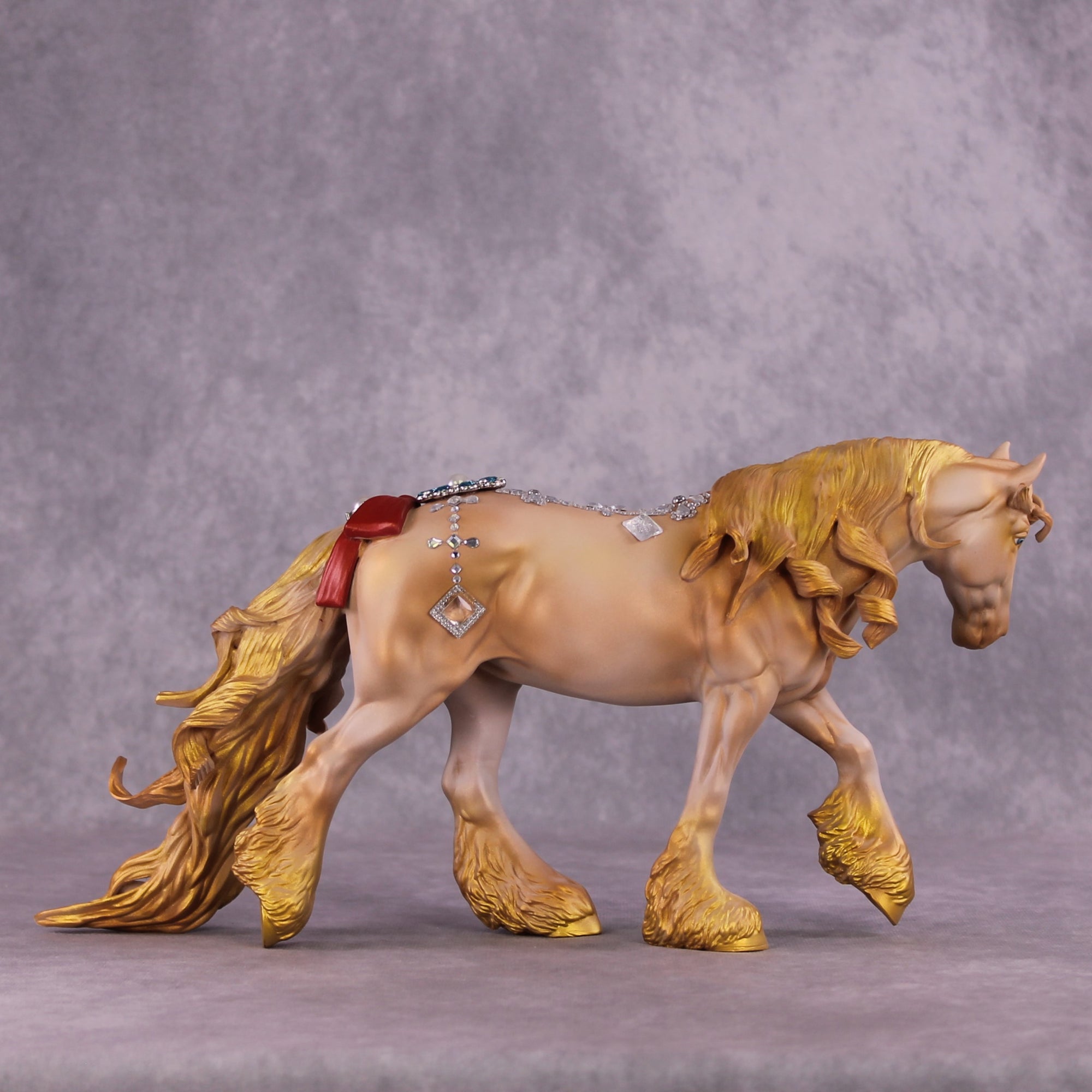 "King George III" OOAK EFCM Irish Cob by Renee Justiss/Ellie Figment Best Offer EQ25 07/15/25