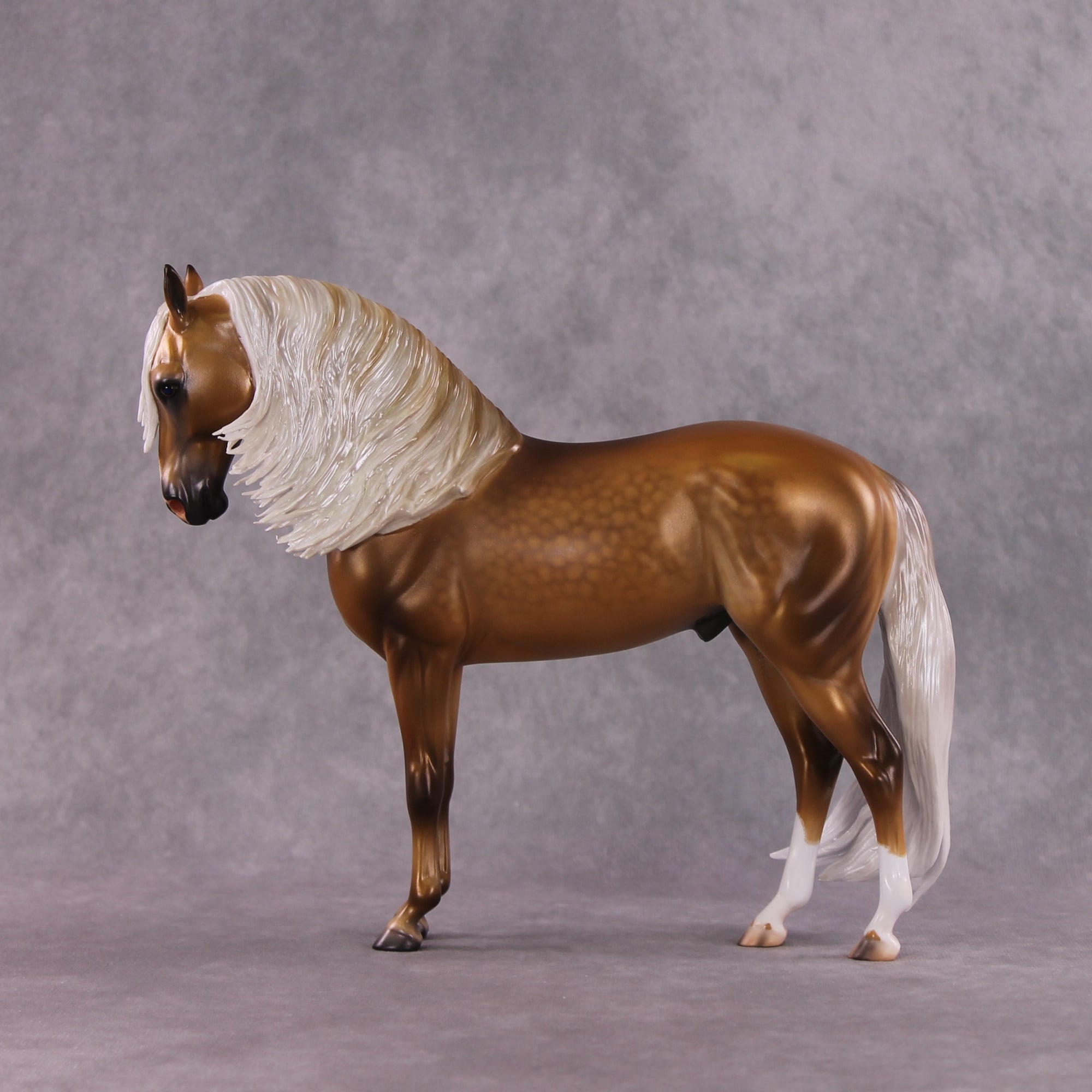 "King Tut" OOAK FCM Andalusian By Caroline Boydston Best Offer 5/6/2025