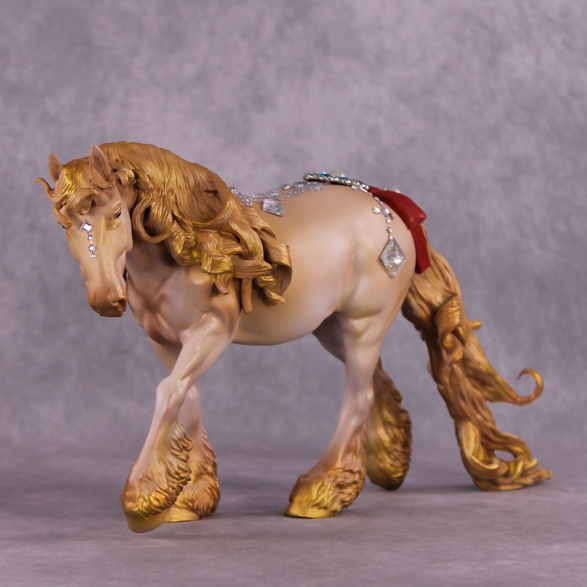 "King George III" OOAK EFCM Irish Cob by Renee Justiss/Ellie Figment Best Offer EQ25 07/15/25