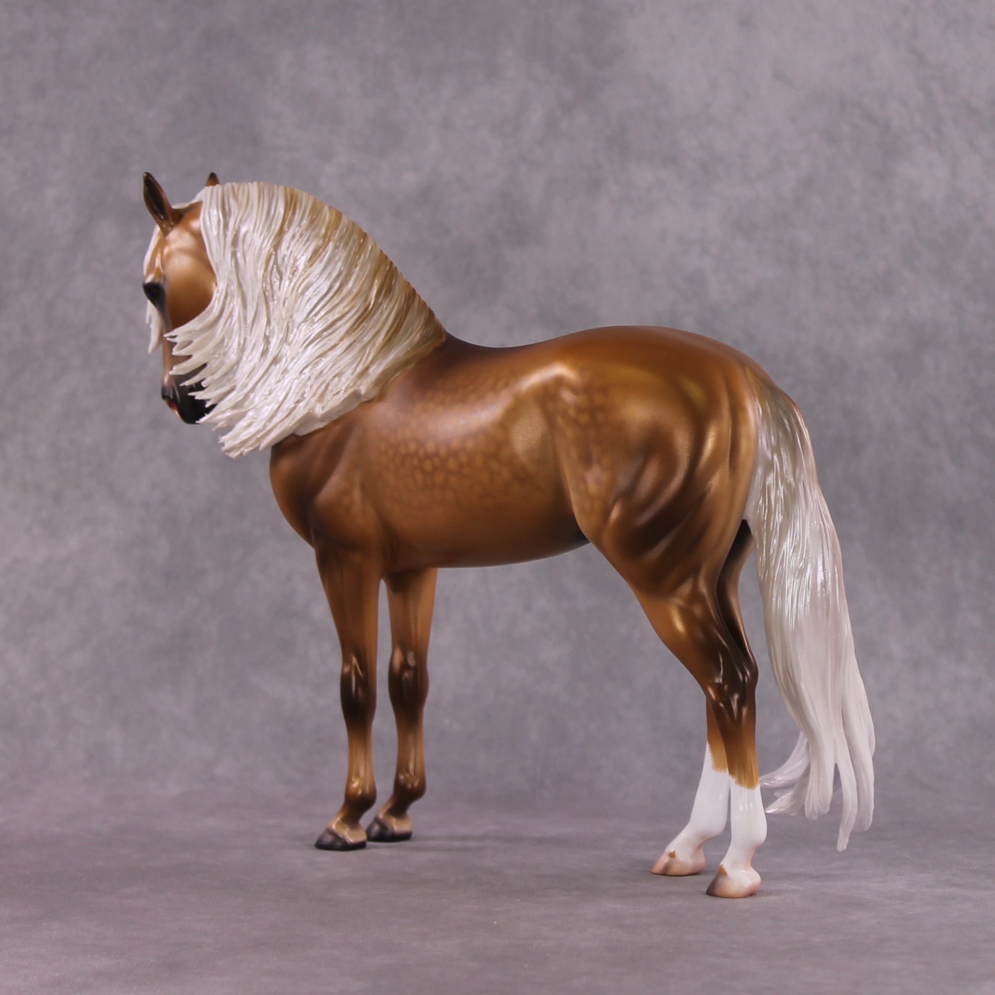 "King Tut" OOAK FCM Andalusian By Caroline Boydston Best Offer 5/6/2025