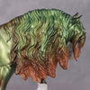 COLOR SELECTION Uaine - St. Patrick&#39;s Day - Metallic Green and Coppery Red Dappled Shamrock Deco by Jess Hamill