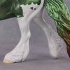 COLOR SELECTION Uaine - St. Patrick&#39;s Day - Metallic Green and Coppery Red Dappled Shamrock Deco by Jess Hamill