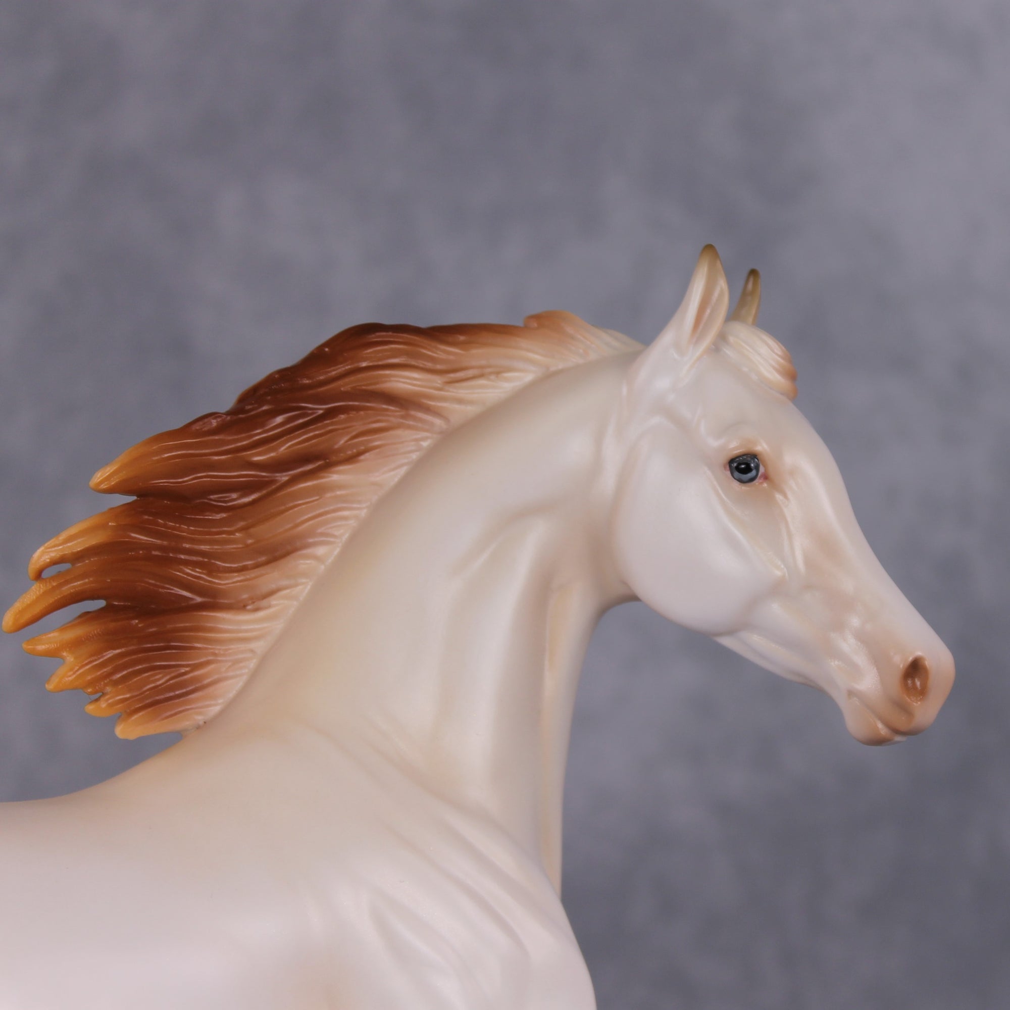 Princess Rosamond LE-10 Perlino Arab Mare Painted By Ashley Palmer FTL24