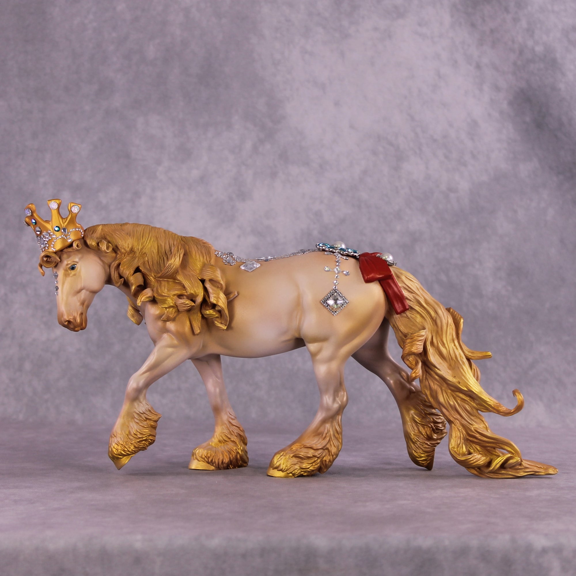 "King George III" OOAK EFCM Irish Cob by Renee Justiss/Ellie Figment Best Offer EQ25 07/15/25
