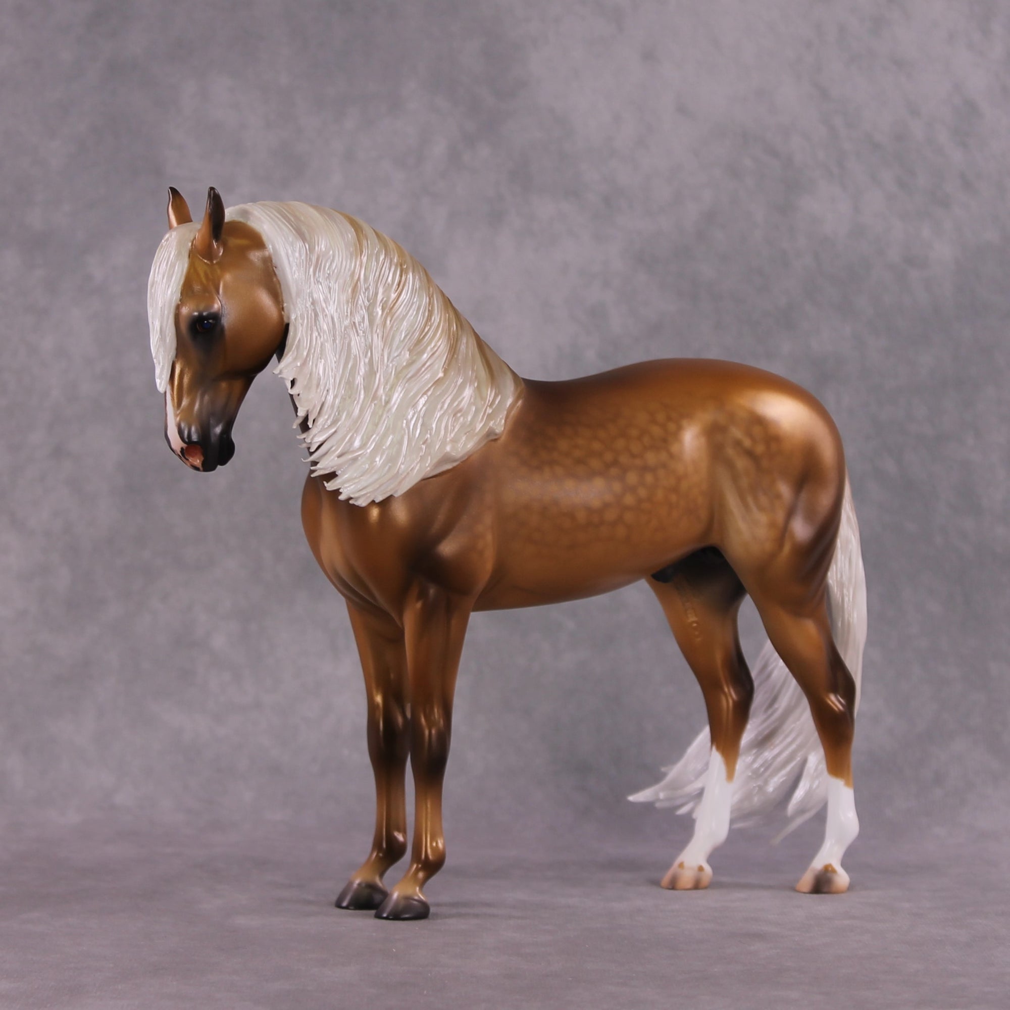 "King Tut" OOAK FCM Andalusian By Caroline Boydston Best Offer 5/6/2025