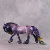 COLOR SELECTION Reveller Roan - Mardi Gras - Purple with Holo Green &amp; Gold Deco by Ashley Palmer