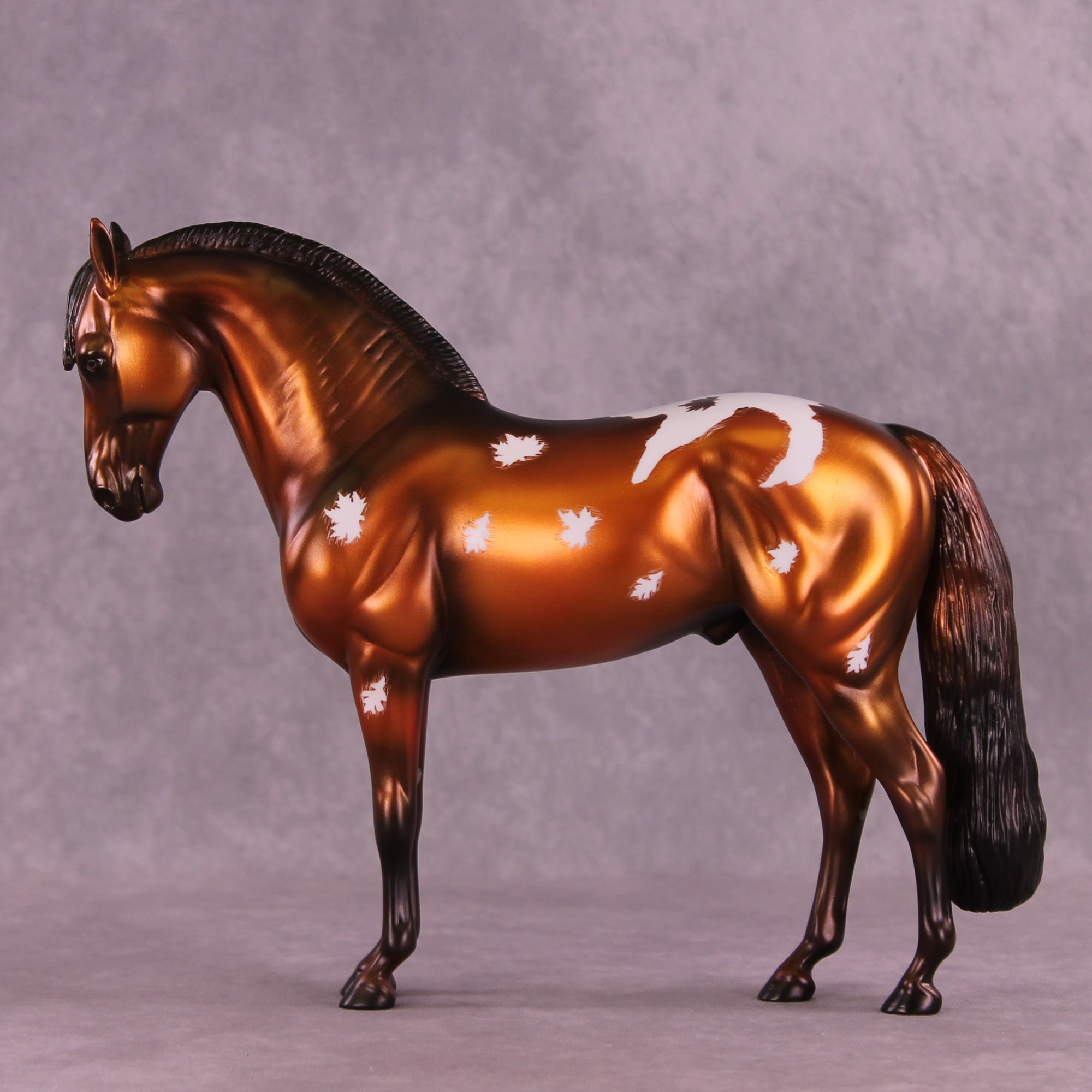 Autumnal OOAK Andalusian by Jamie Adamson DDOOAKs25