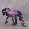 COLOR SELECTION Reveller Roan - Mardi Gras - Purple with Holo Green &amp; Gold Deco by Ashley Palmer