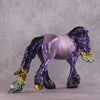 COLOR SELECTION Reveller Roan - Mardi Gras - Purple with Holo Green &amp; Gold Deco by Ashley Palmer