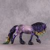 COLOR SELECTION Reveller Roan - Mardi Gras - Purple with Holo Green &amp; Gold Deco by Ashley Palmer