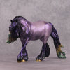 COLOR SELECTION Reveller Roan - Mardi Gras - Purple with Holo Green &amp; Gold Deco by Ashley Palmer