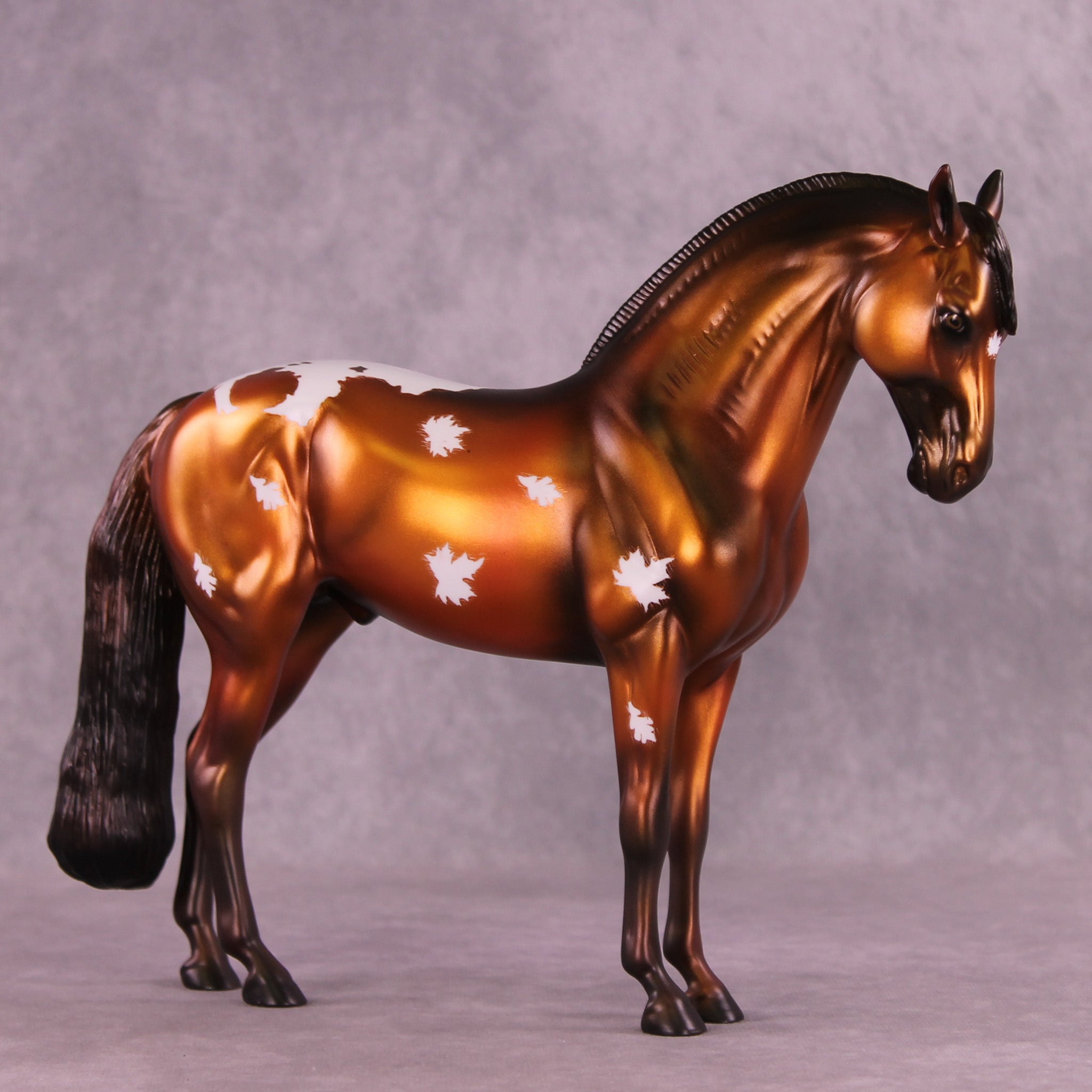 Autumnal OOAK Andalusian by Jamie Adamson DDOOAKs25