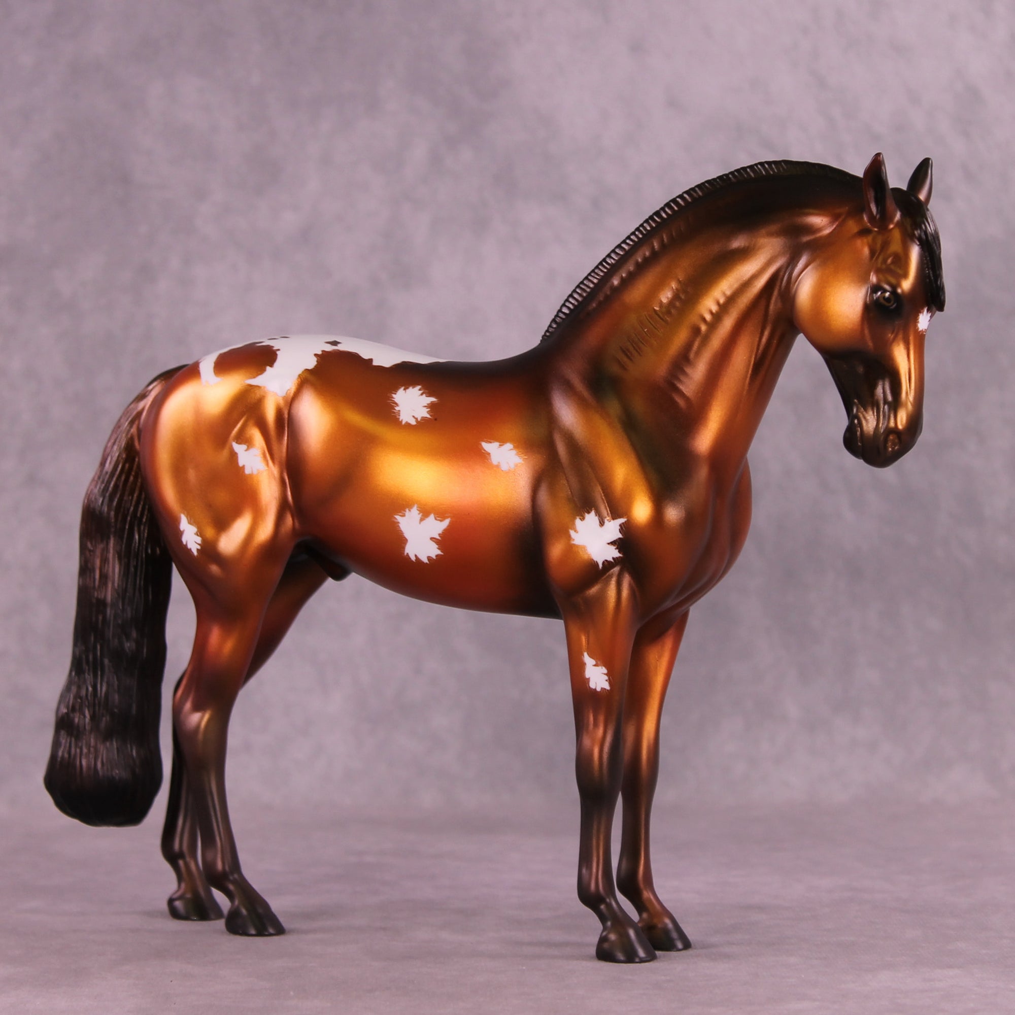 Autumnal OOAK Andalusian by Jamie Adamson DDOOAKs25