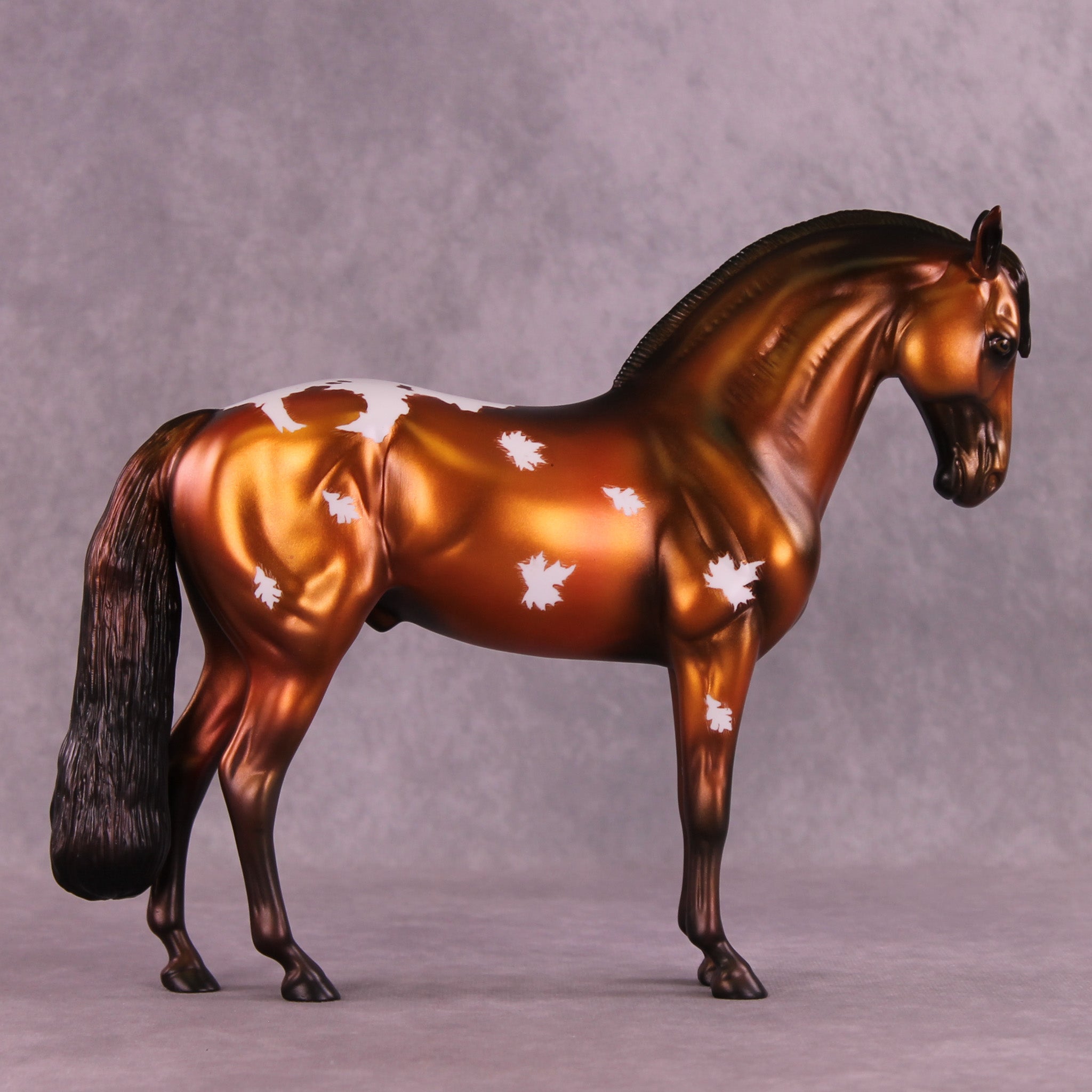 Autumnal OOAK Andalusian by Jamie Adamson DDOOAKs25