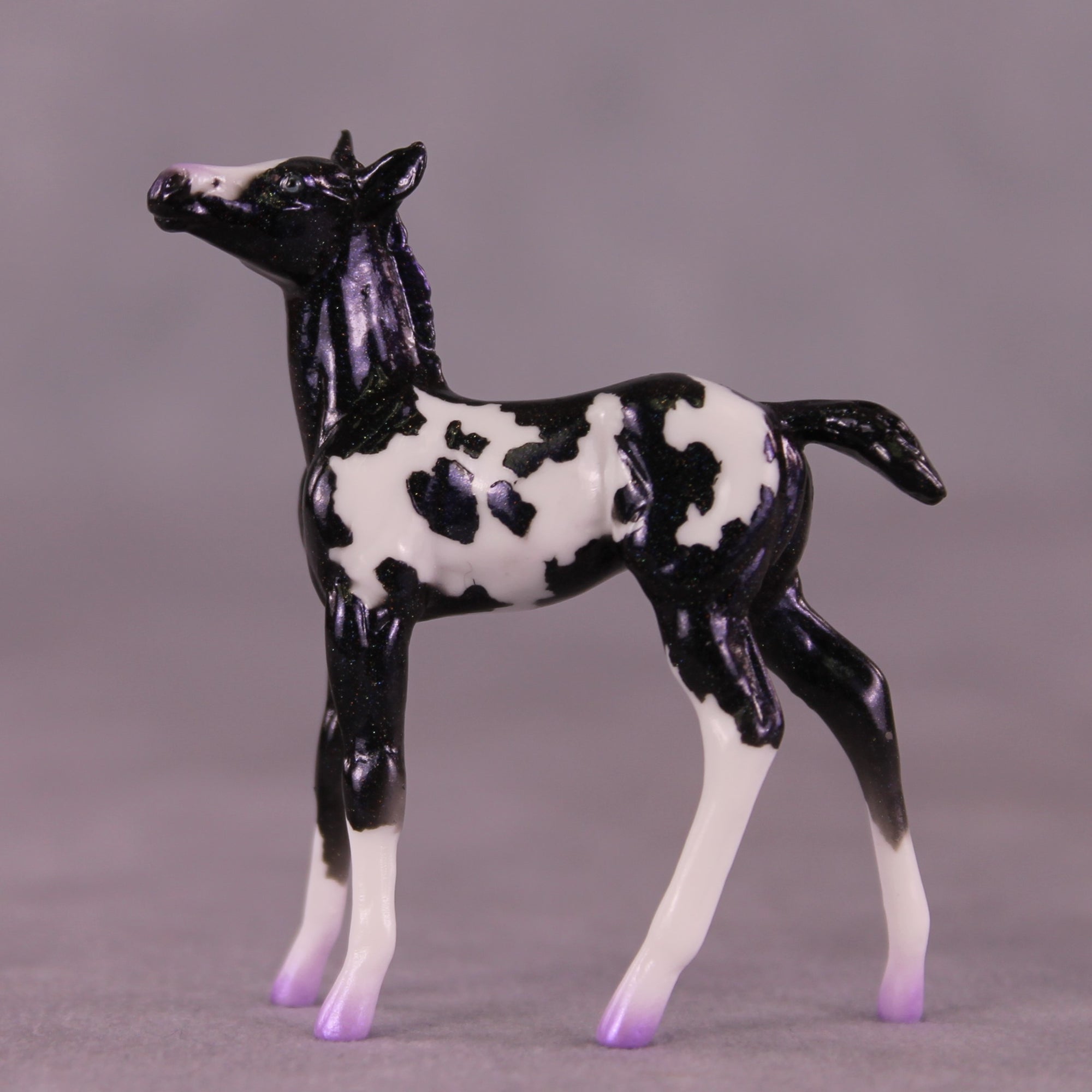 "Fizz" NO FINISH CHANGE OOAK Foal Chip by Erin Corbett EQ25