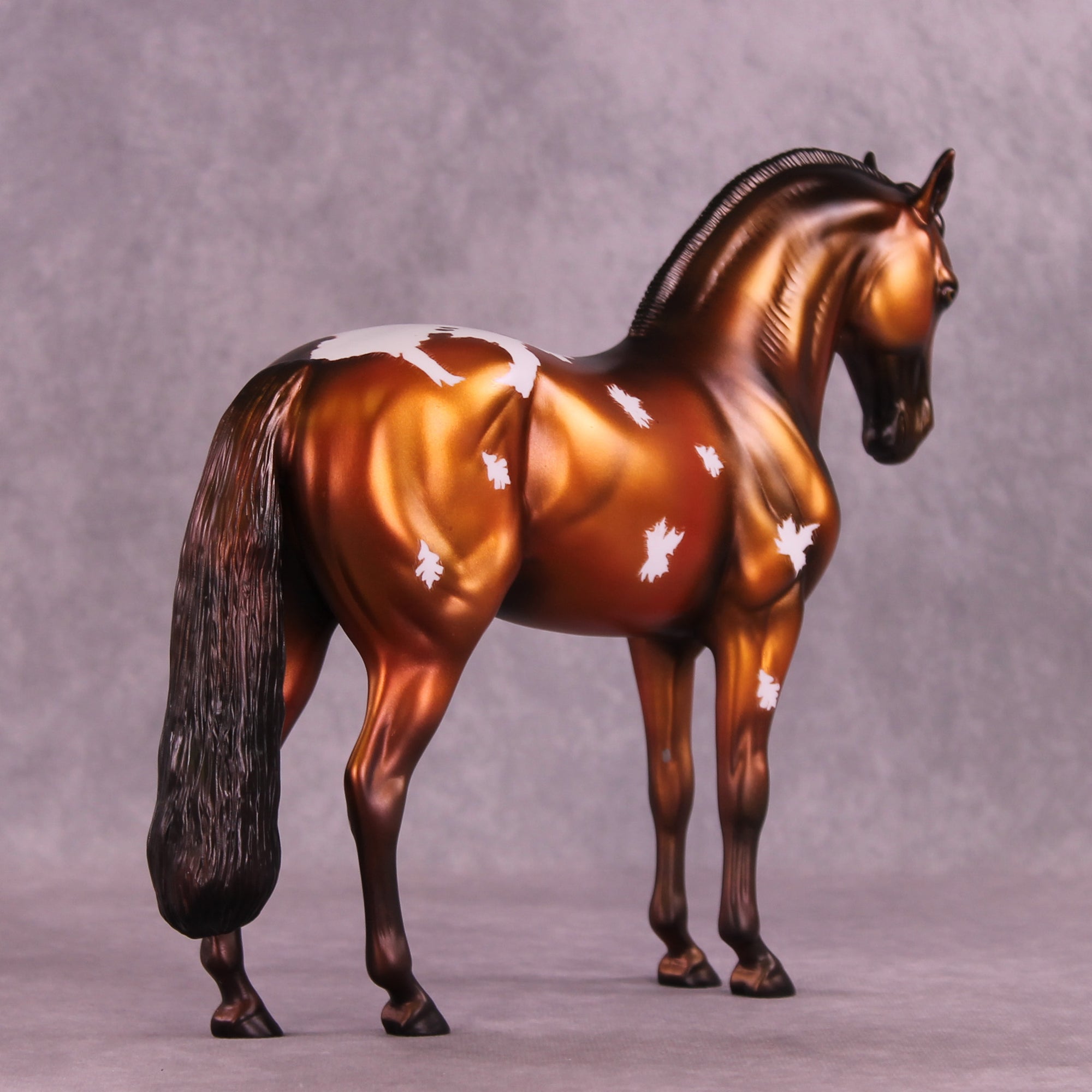 Autumnal OOAK Andalusian by Jamie Adamson DDOOAKs25