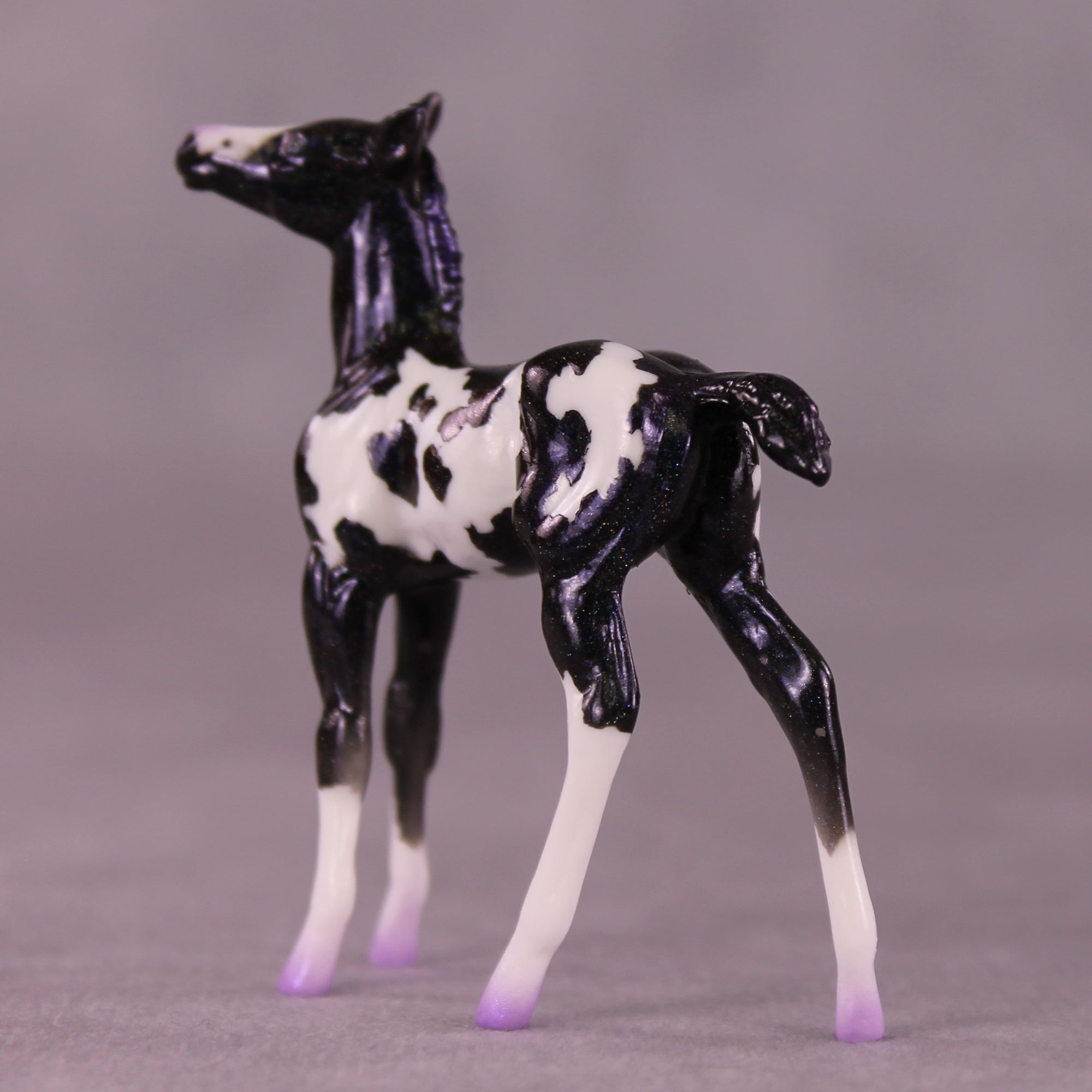 "Fizz" NO FINISH CHANGE OOAK Foal Chip by Erin Corbett EQ25