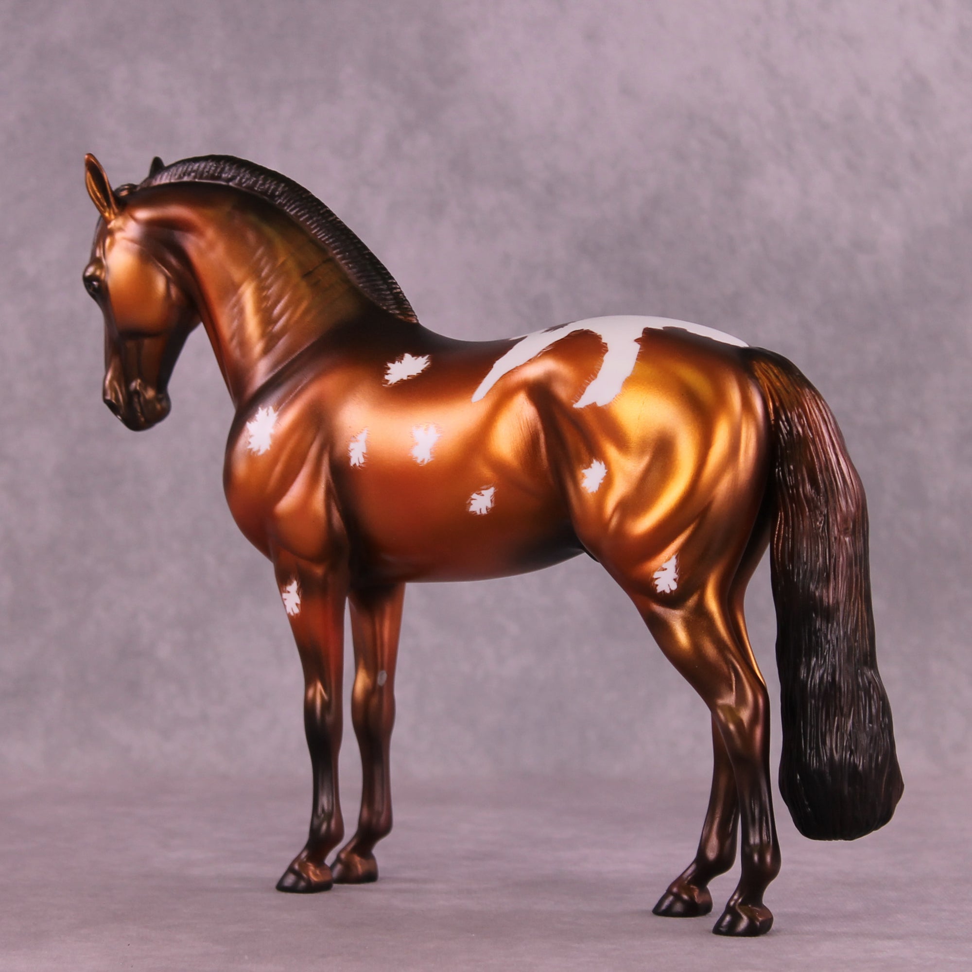 Autumnal OOAK Andalusian by Jamie Adamson DDOOAKs25