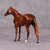 Fagin - Oliver Twist Chip LE-3 Dappled Red Chestnut Thoroughbred Chip Painted By Ashley Palmer CL24