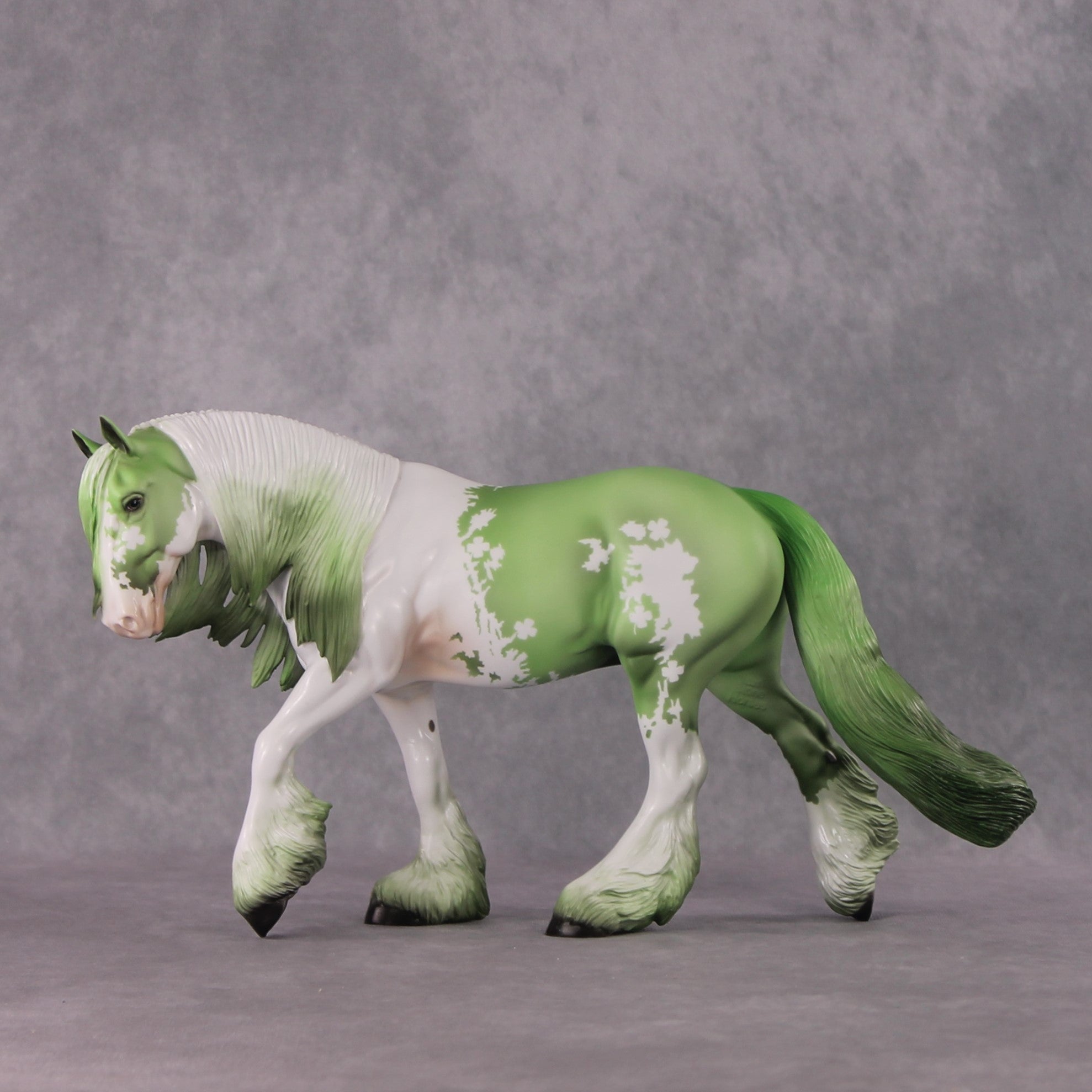 "Shamrock Shake" OOAK FCM Irish Cob By Dawn Quick Best Offer 3/18/2025