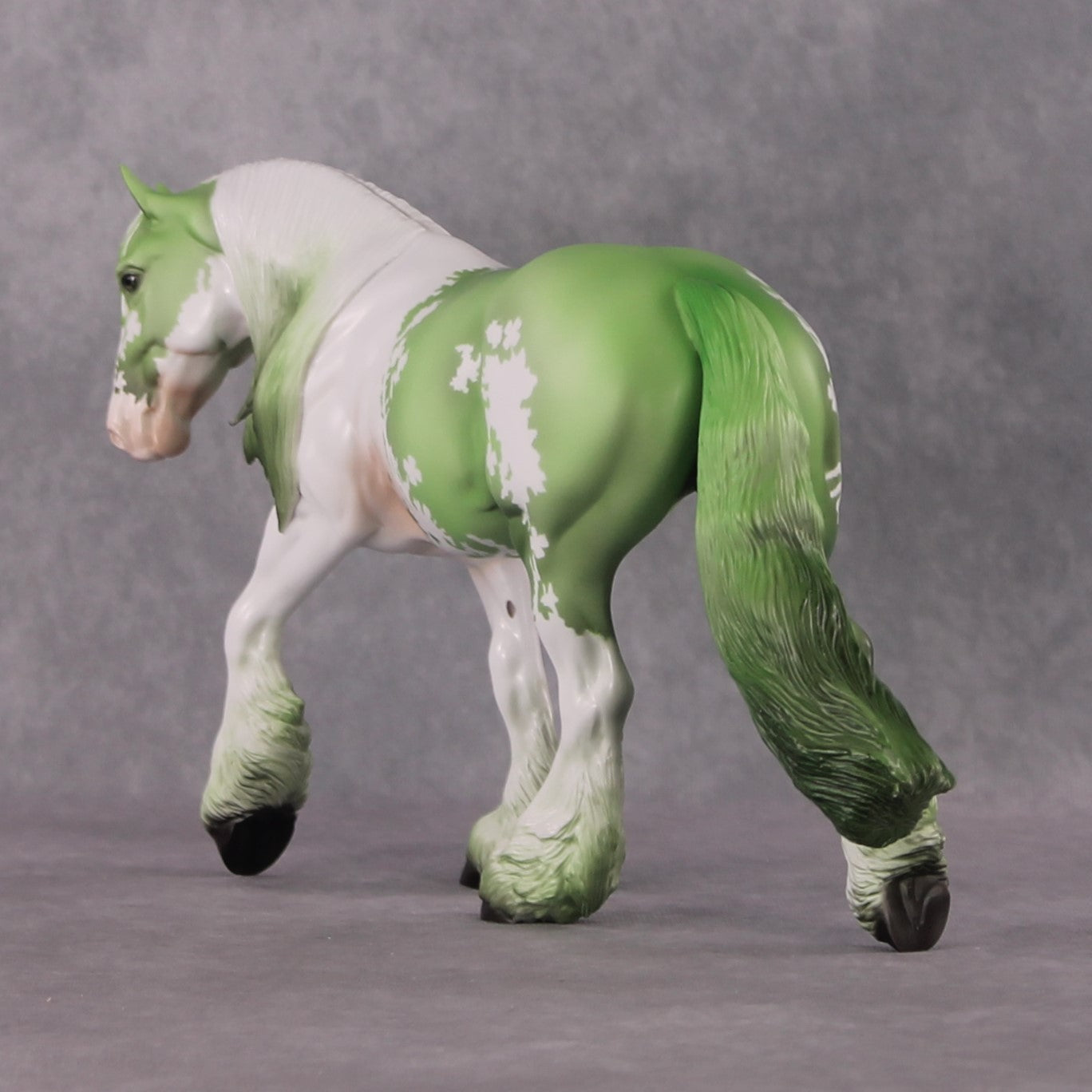 "Shamrock Shake" OOAK FCM Irish Cob By Dawn Quick Best Offer 3/18/2025