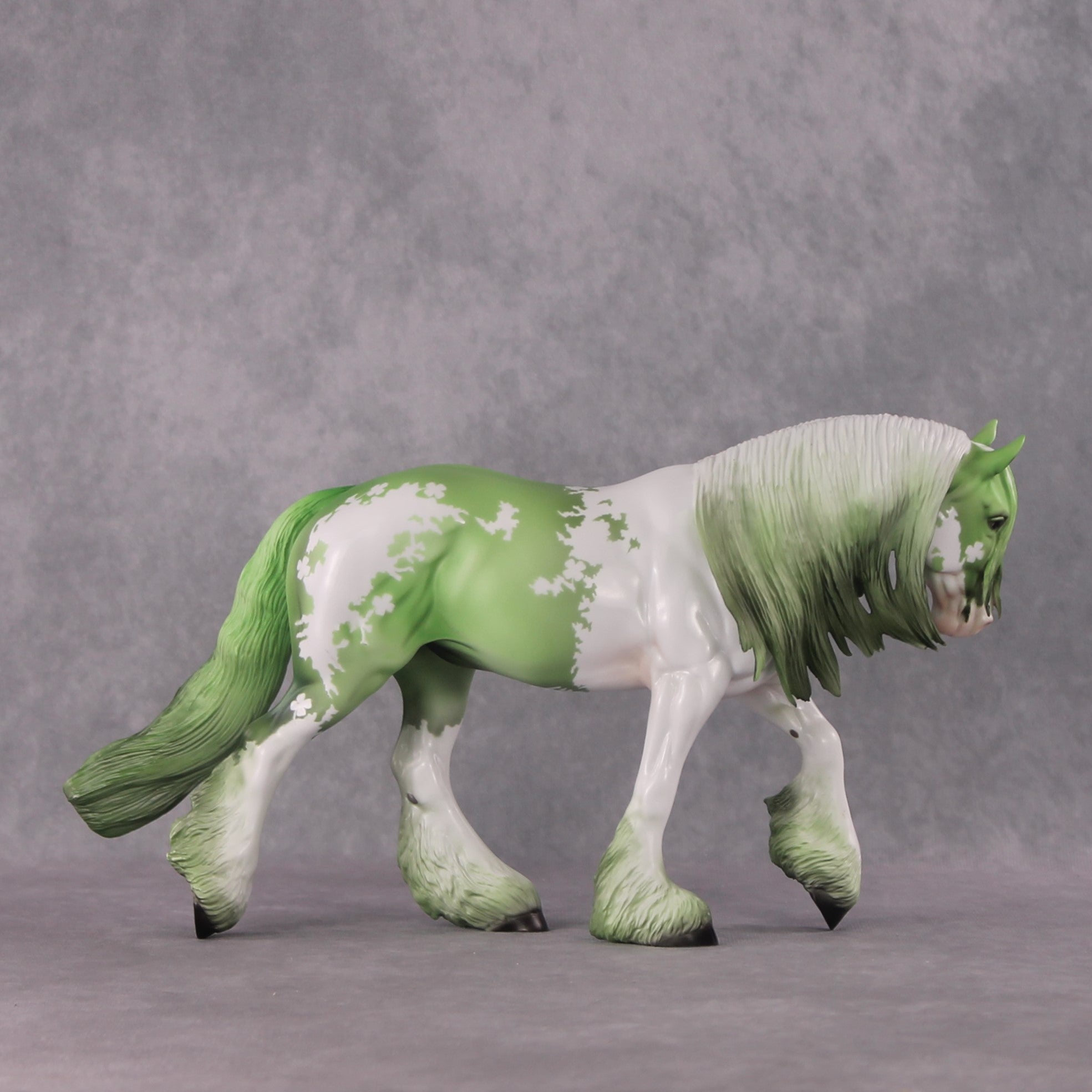 "Shamrock Shake" OOAK FCM Irish Cob By Dawn Quick Best Offer 3/18/2025