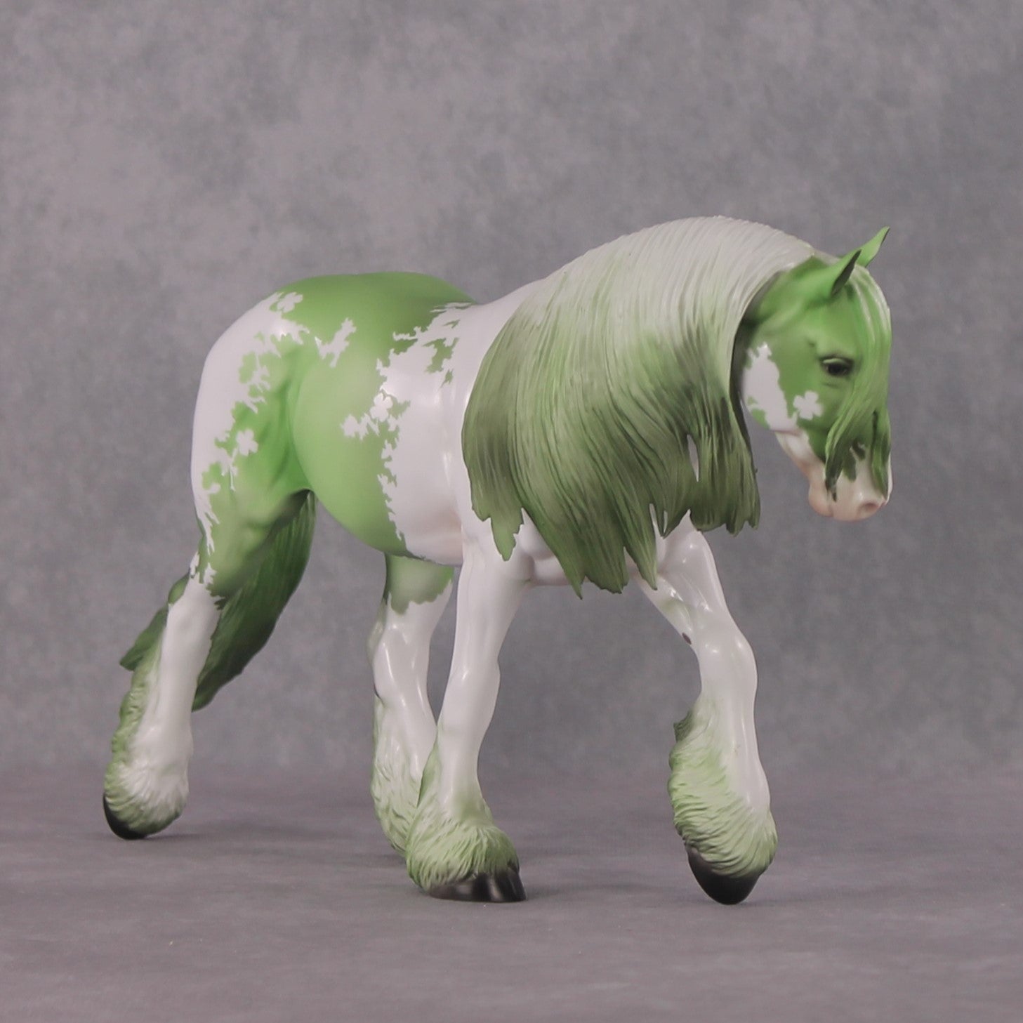 "Shamrock Shake" OOAK FCM Irish Cob By Dawn Quick Best Offer 3/18/2025