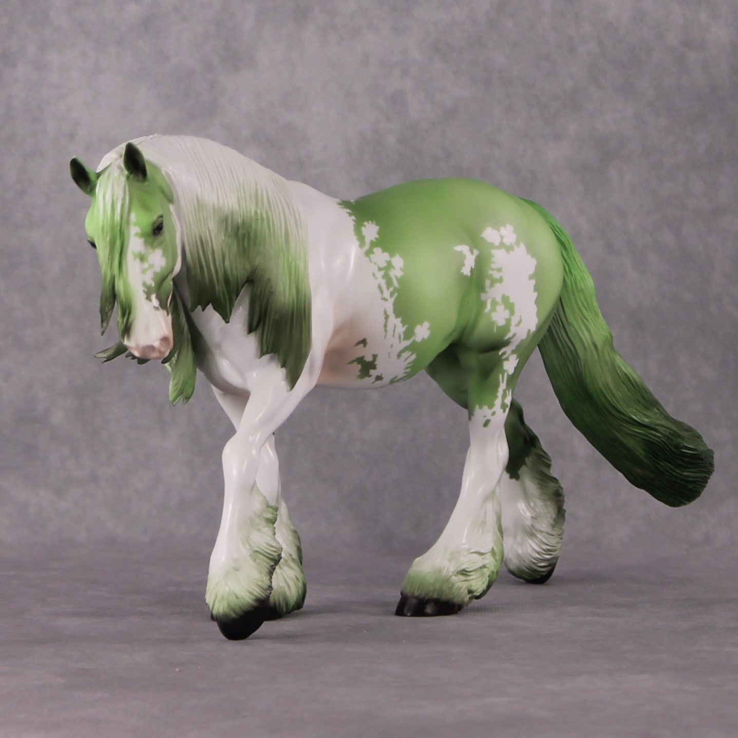 "Shamrock Shake" OOAK FCM Irish Cob By Dawn Quick Best Offer 3/18/2025