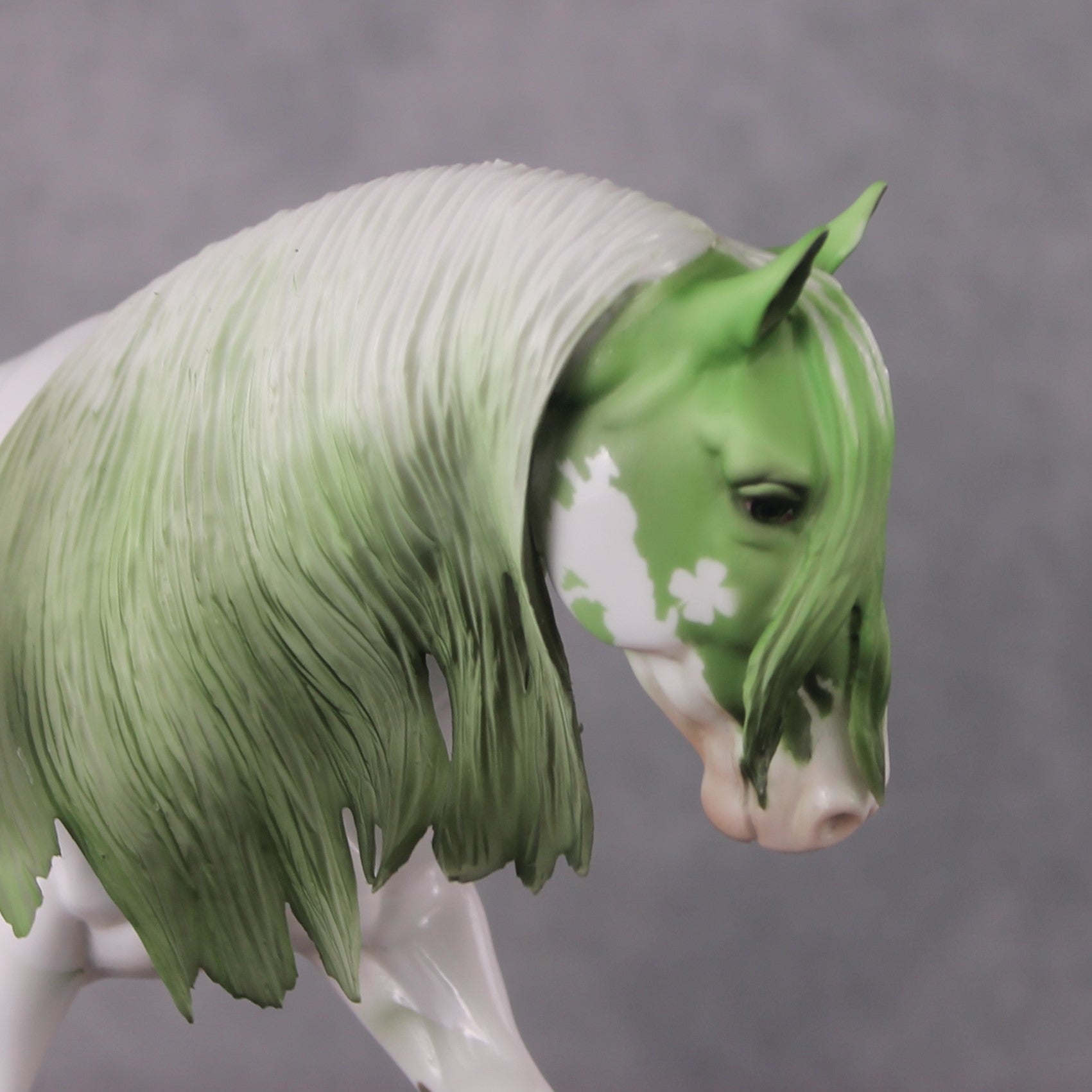 "Shamrock Shake" OOAK FCM Irish Cob By Dawn Quick Best Offer 3/18/2025