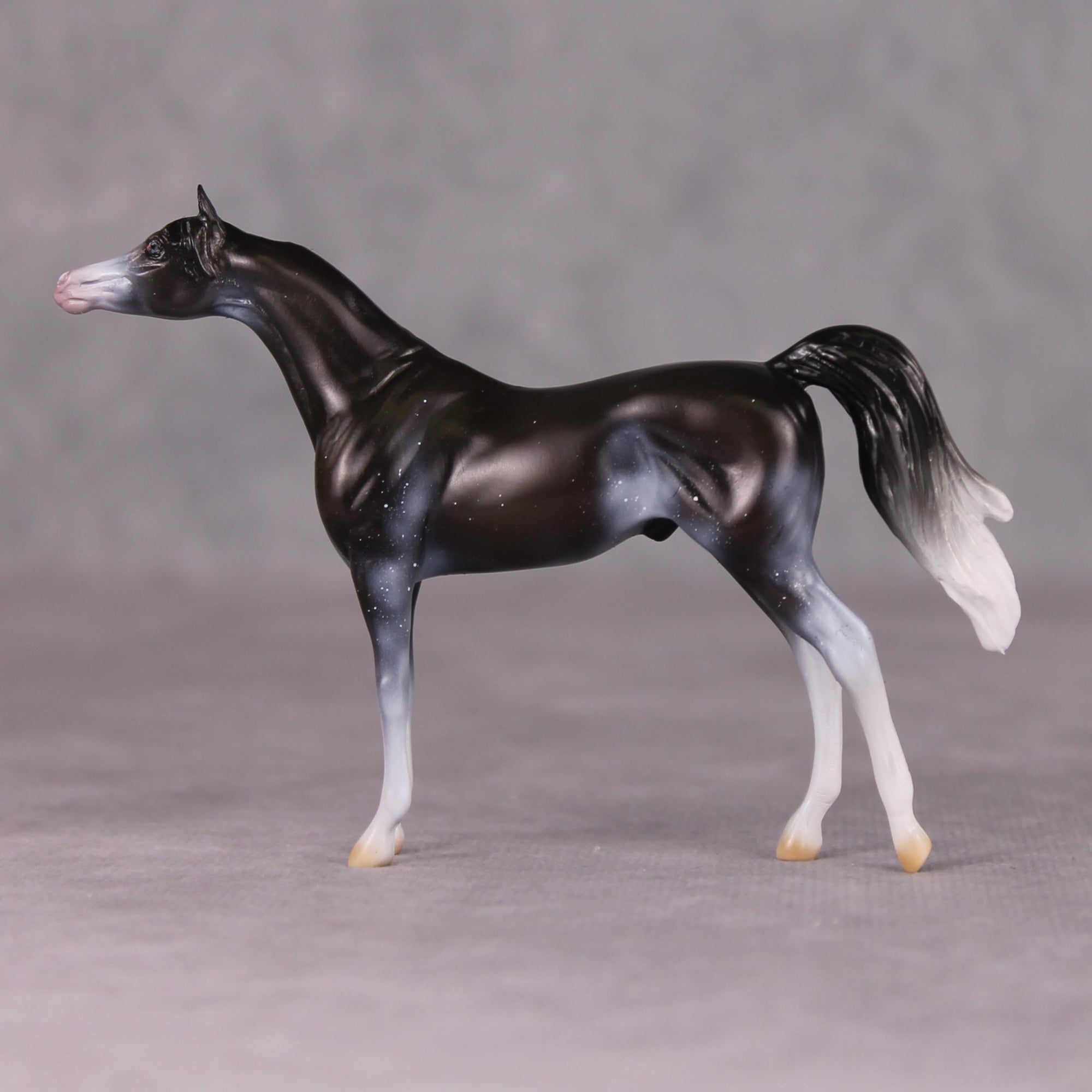 Grimwig - Oliver Twist Chip LE-2 Black Sabino Arabian Chip Painted By Ellen Robbins CL24