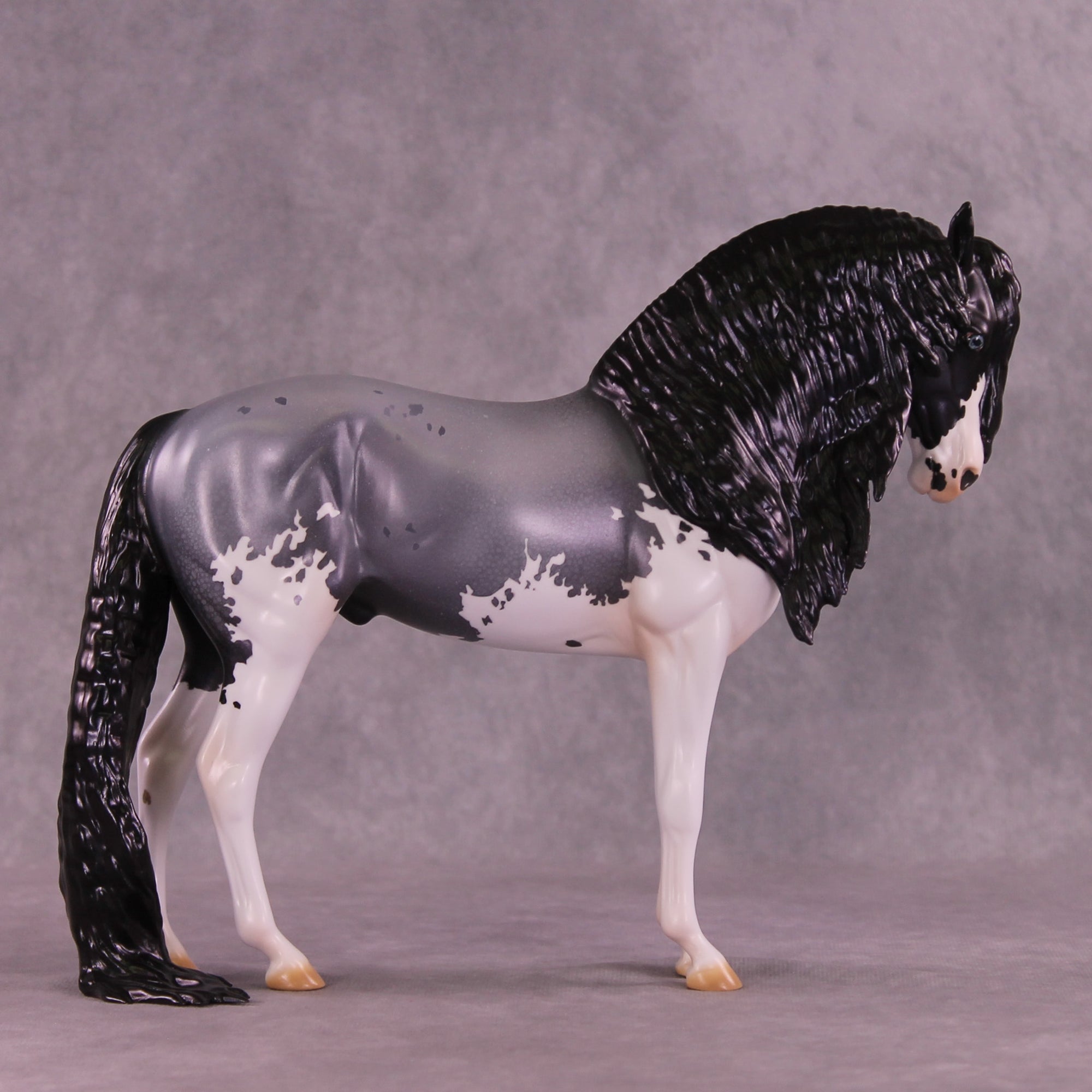 Glacial Fracture OOAK Andalusian by Jess Hamill DDOOAKs25