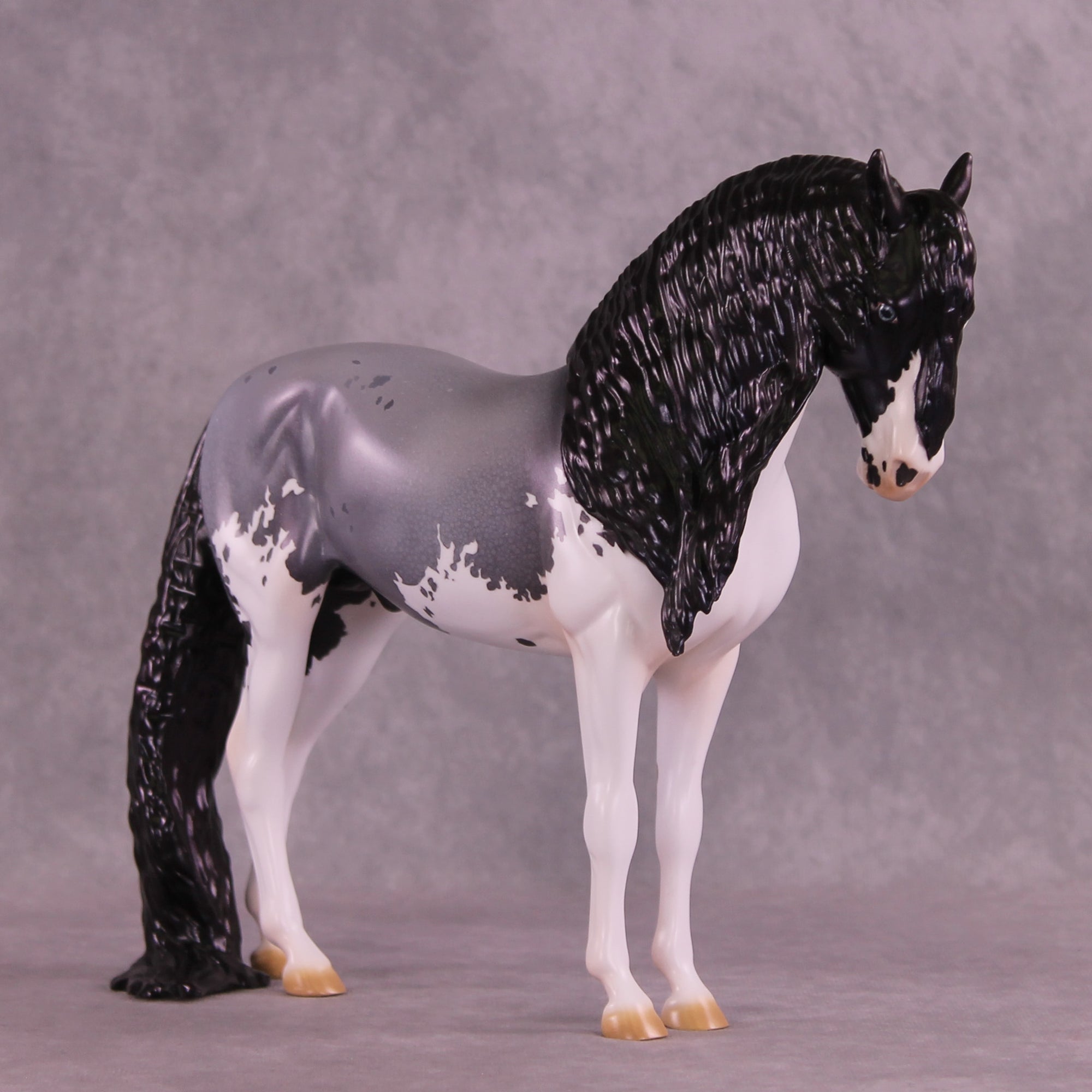 Glacial Fracture OOAK Andalusian by Jess Hamill DDOOAKs25