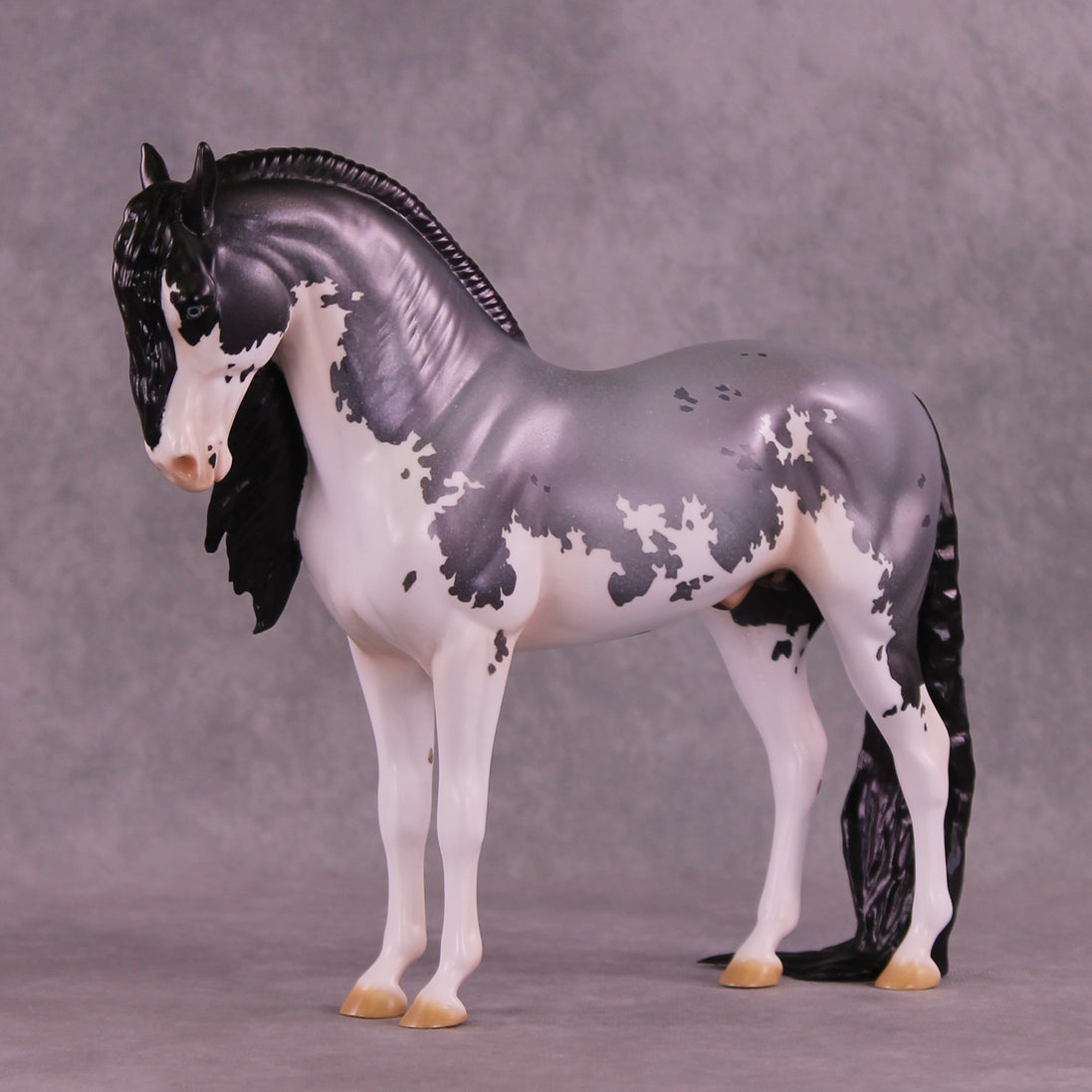 Glacial Fracture OOAK Andalusian by Jess Hamill DDOOAKs25