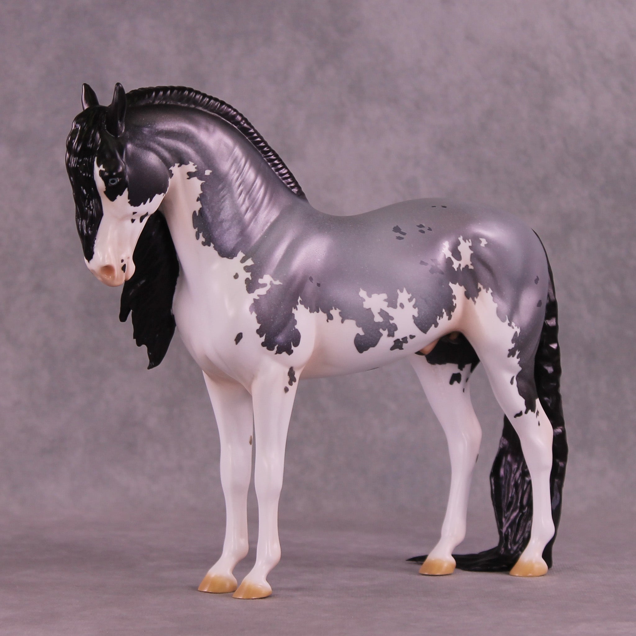 Glacial Fracture OOAK Andalusian by Jess Hamill DDOOAKs25