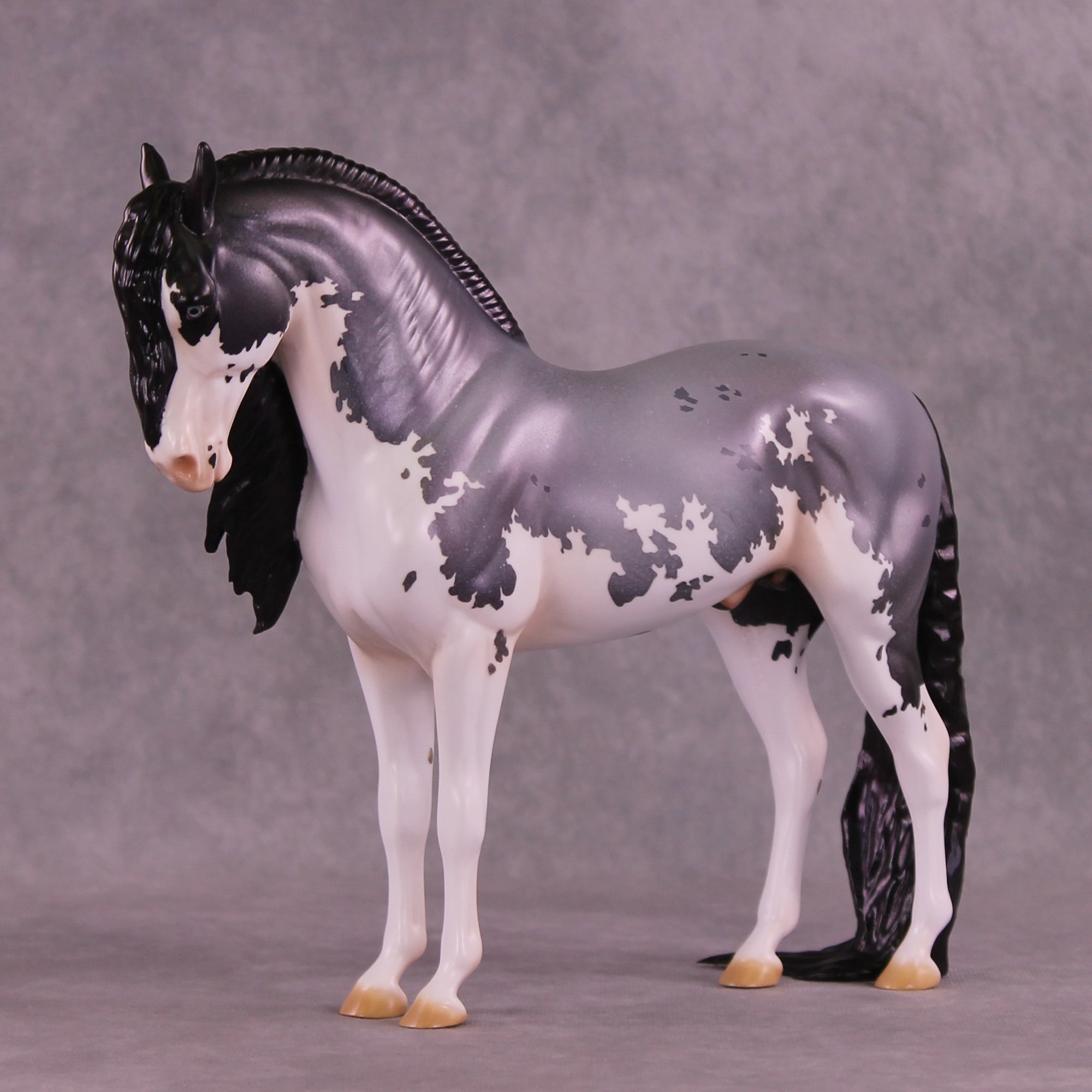 Glacial Fracture OOAK Andalusian by Jess Hamill DDOOAKs25