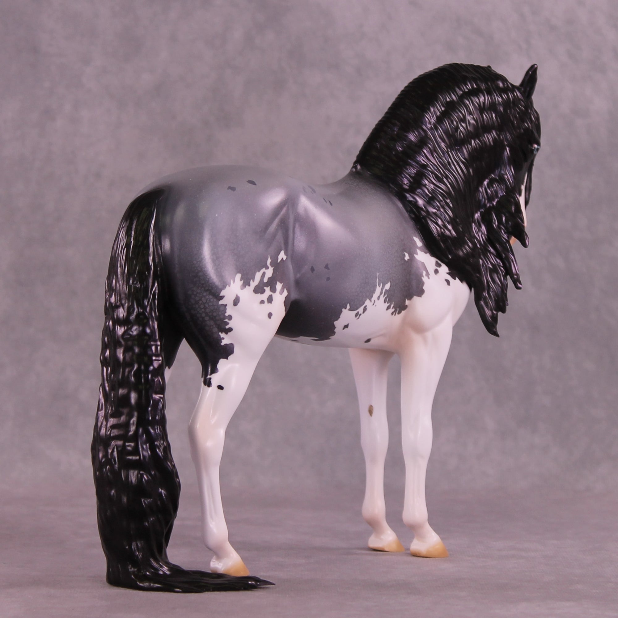 Glacial Fracture OOAK Andalusian by Jess Hamill DDOOAKs25