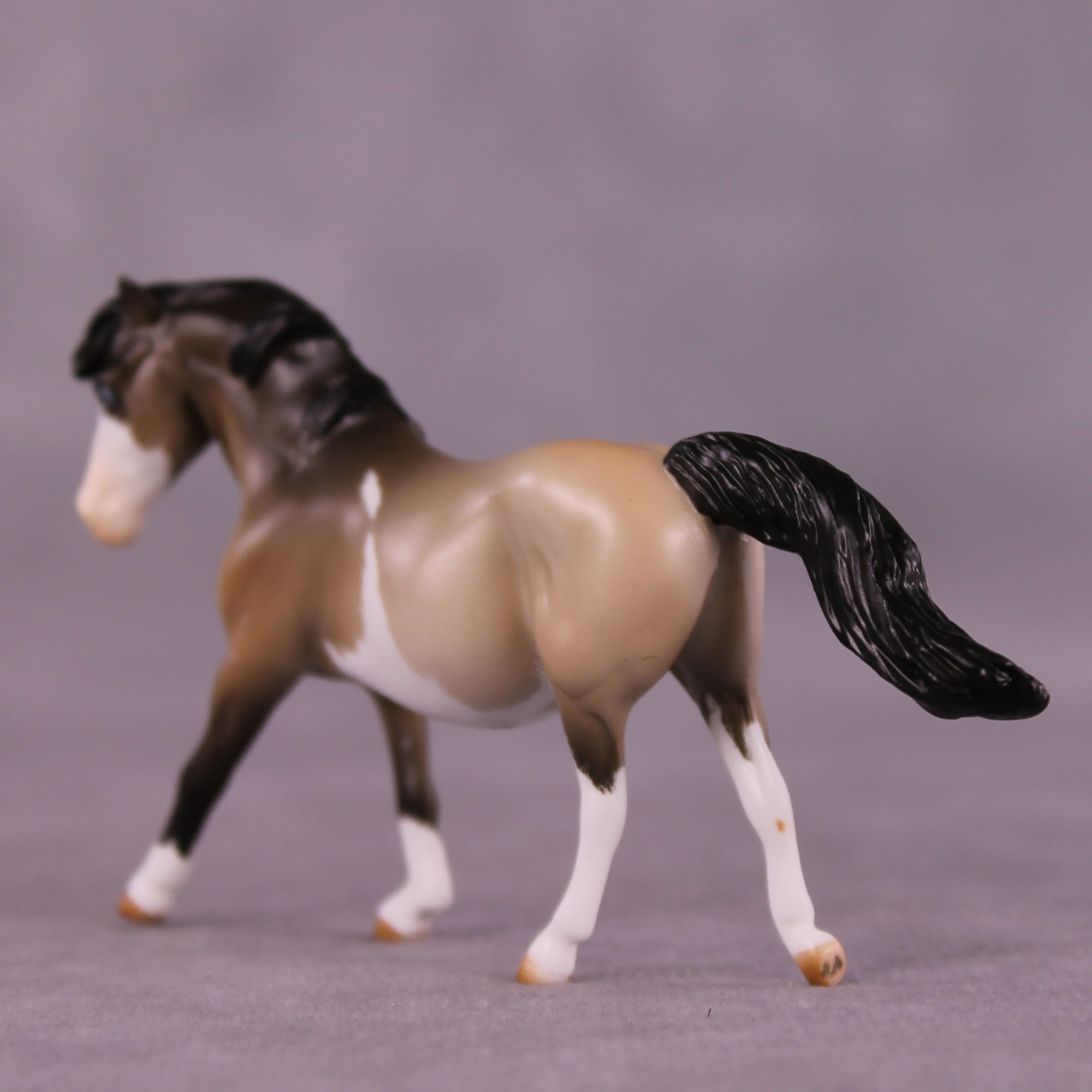 Tummy Hurts 2 OOAK FCM Chip Pony by Tegan Davis GS825