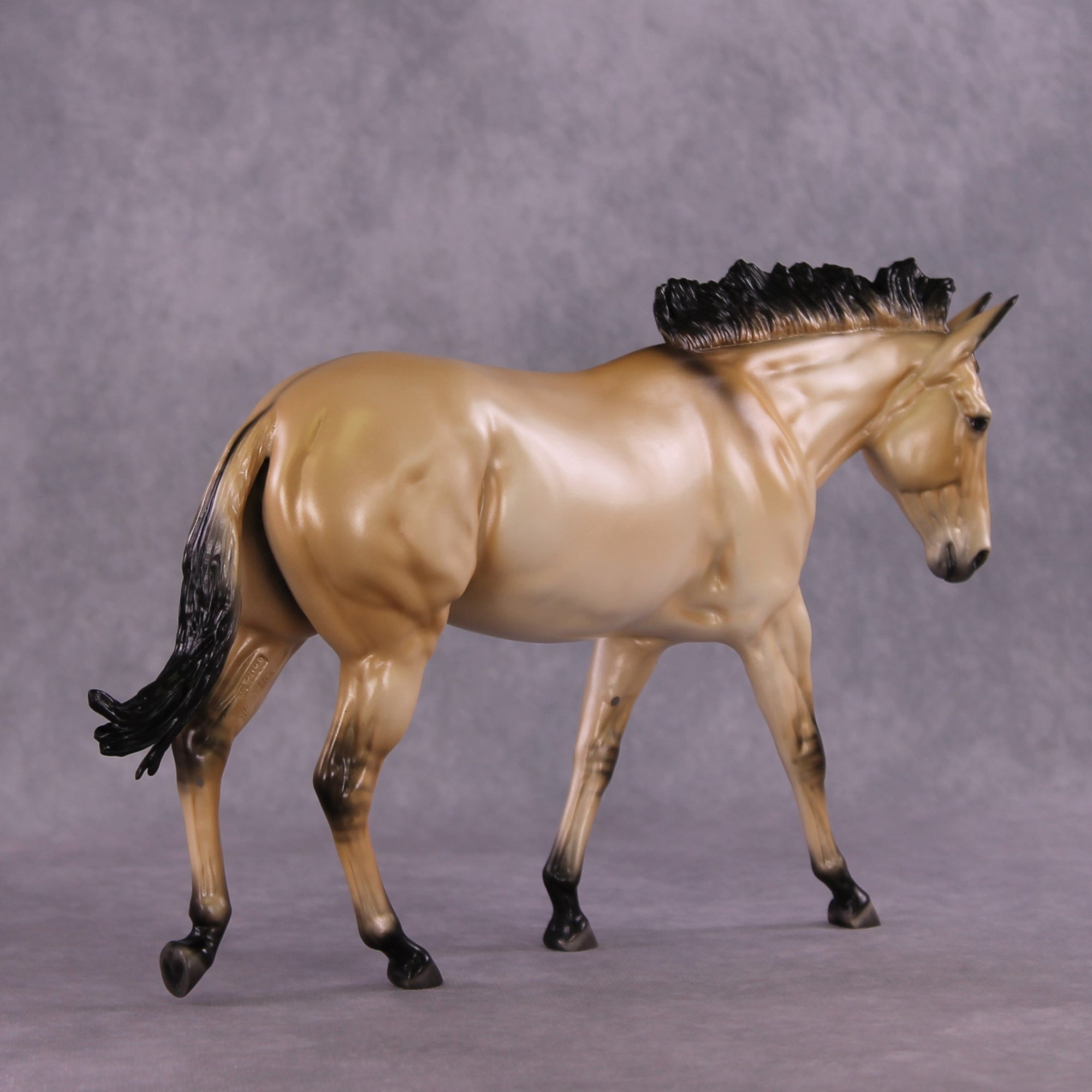 "Jaye" OOAK FCM Large Mule by Ellen Robbins SHCF25 Drawing