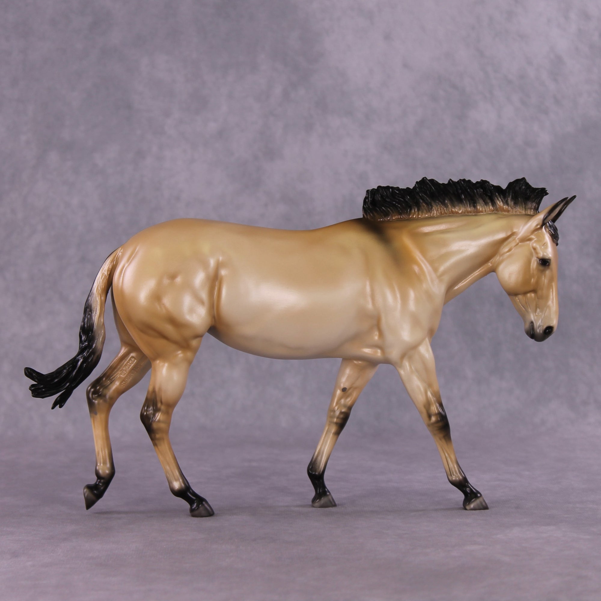 "Jaye" OOAK FCM Large Mule by Ellen Robbins SHCF25 Drawing