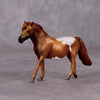 Stormwolf LE-6 Bay Chestnut Appaloosa Pony Chip By Jamie Adamson $99 Chips Sale December 2024