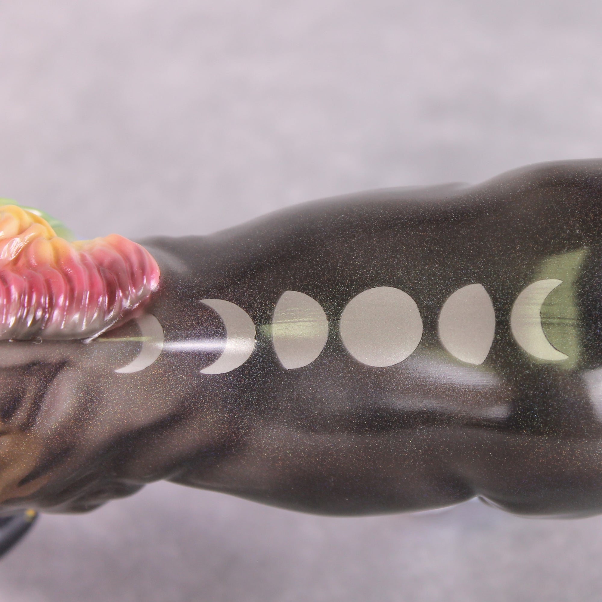 Sidetracked Chakra OOAK Deco Irish Cob Painted By Pernille Forsberg Bojsen MHP Auction