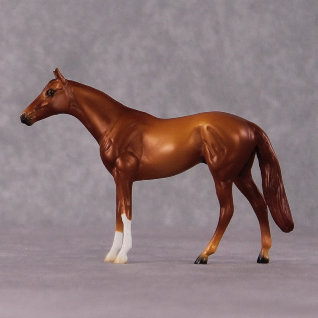 "Metellus Cimber" OOAK Thoroughbred Chip By Ellen Robbins CL25 Classic Lit Chips