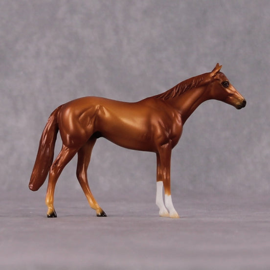 "Metellus Cimber" OOAK Thoroughbred Chip By Ellen Robbins CL25 Classic Lit Chips